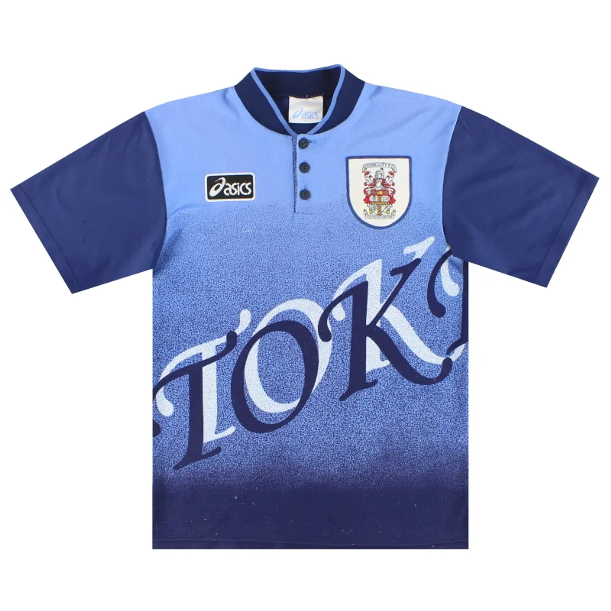 1996-97 Stoke City Asics Away Shirt M - Stoke City / Excellent 