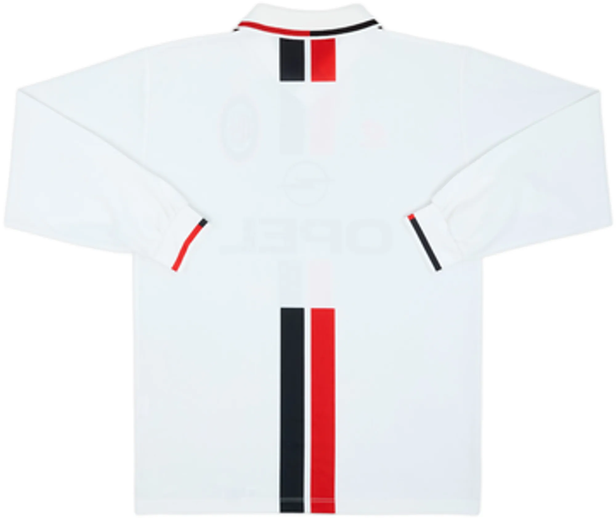 1996-97 AC Milan Away L/S Shirt - 8/10 - (L)