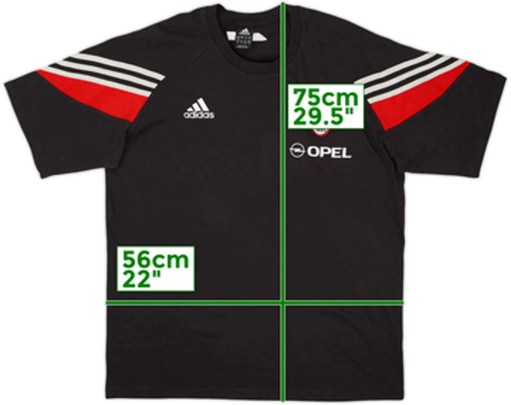 2004-05 AC Milan adidas Training Shirt - 10/10 - (L/XL)