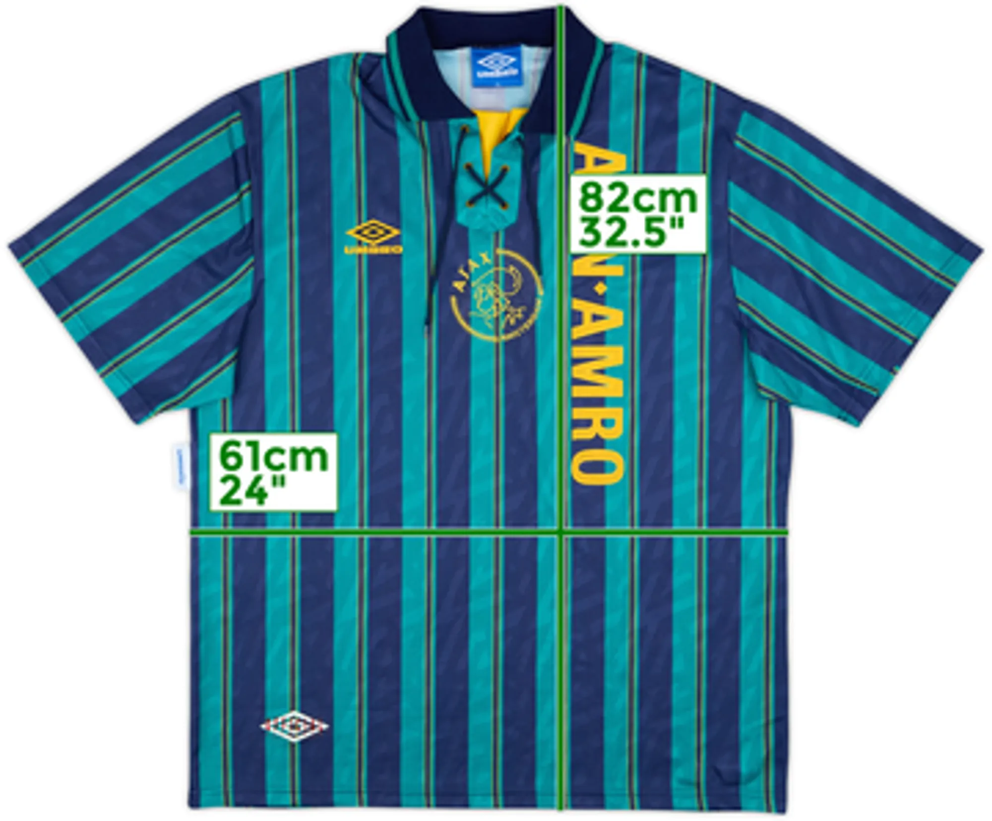 1993-94 Ajax Away Shirt - 9/10 - (XL)