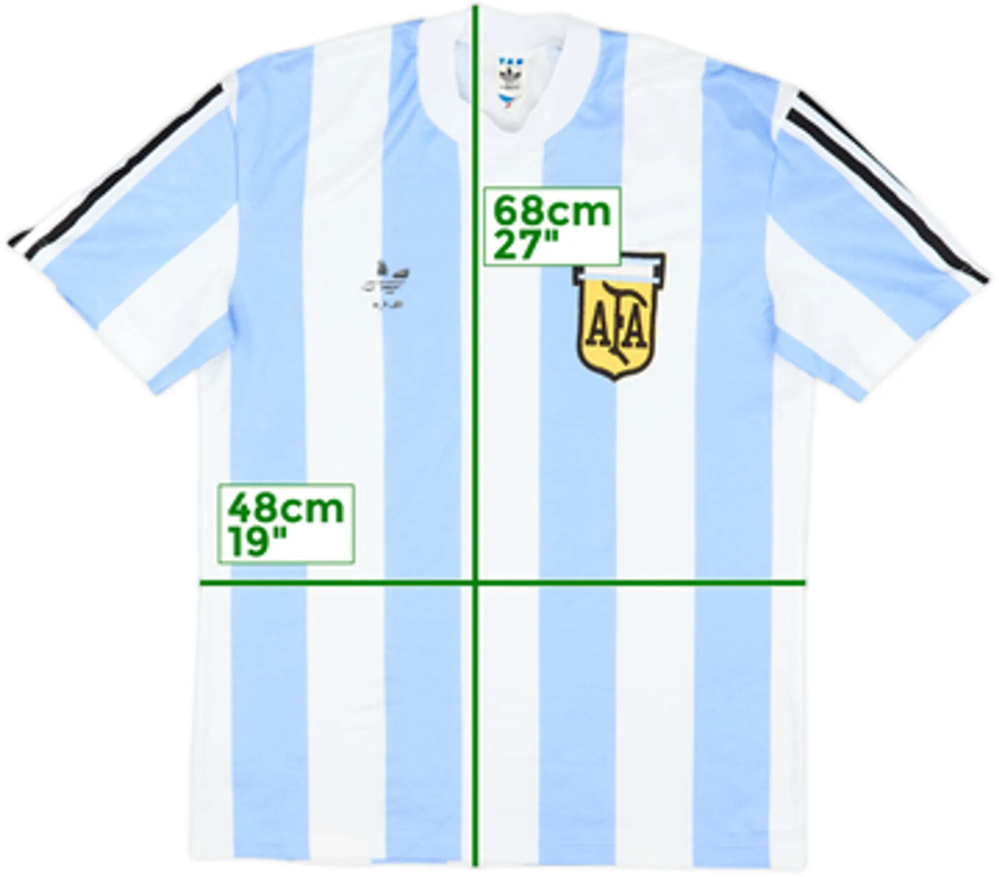 1990-91 Argentina Home Shirt - 5/10 - (S)