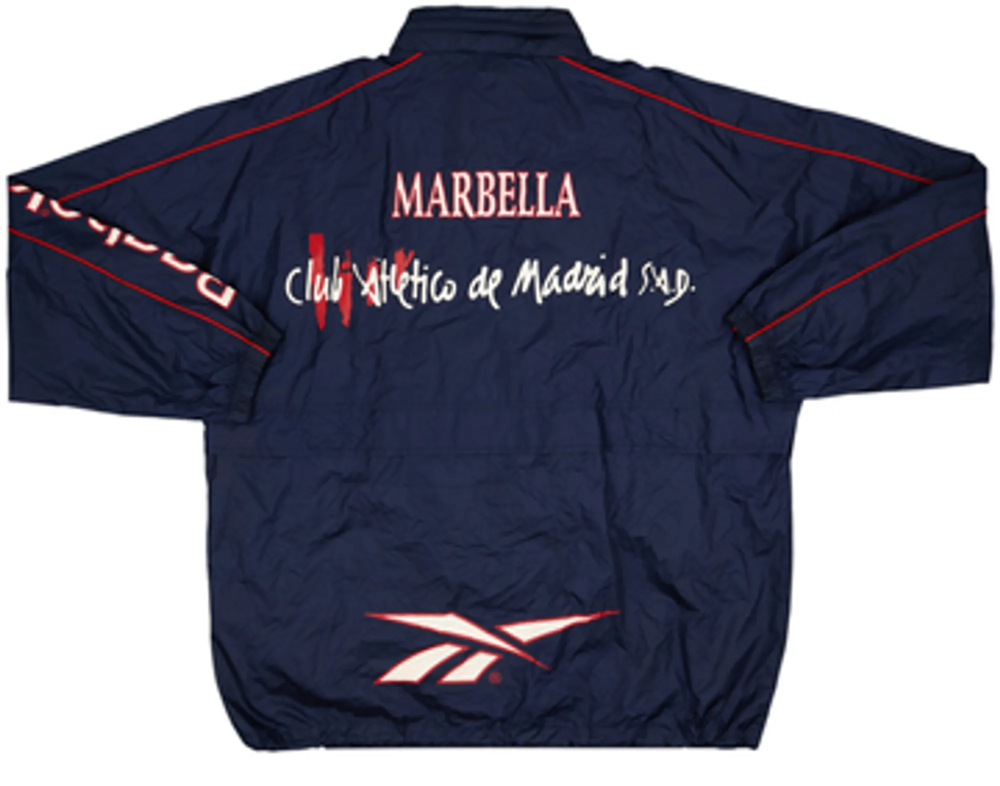 1998-99 Atletico Madrid Reebok Track Jacket - 7/10 - (XL)