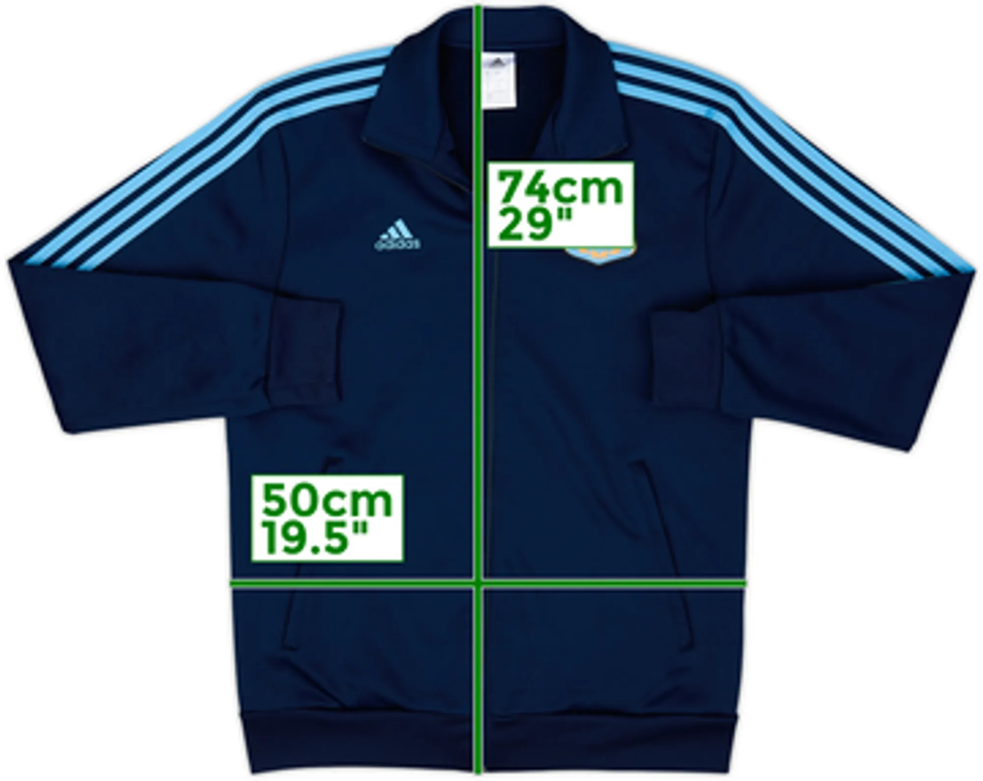 2013-14 Argentina adidas Track Jacket - 10/10 - (M)