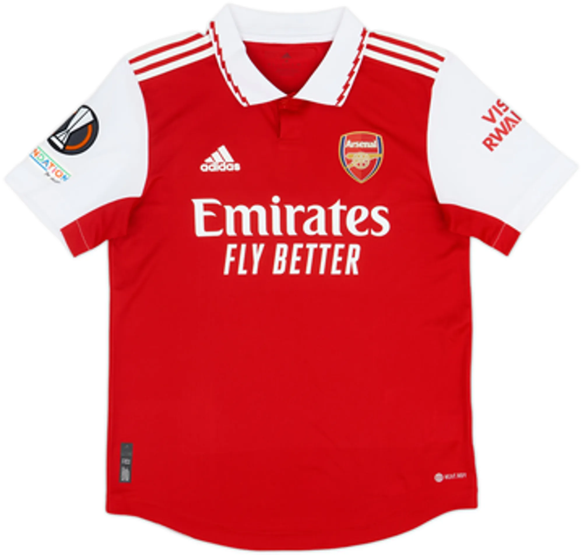 2022-23 Arsenal Authentic Home Shirt Ødegaard #8 - 10/10 - (M)