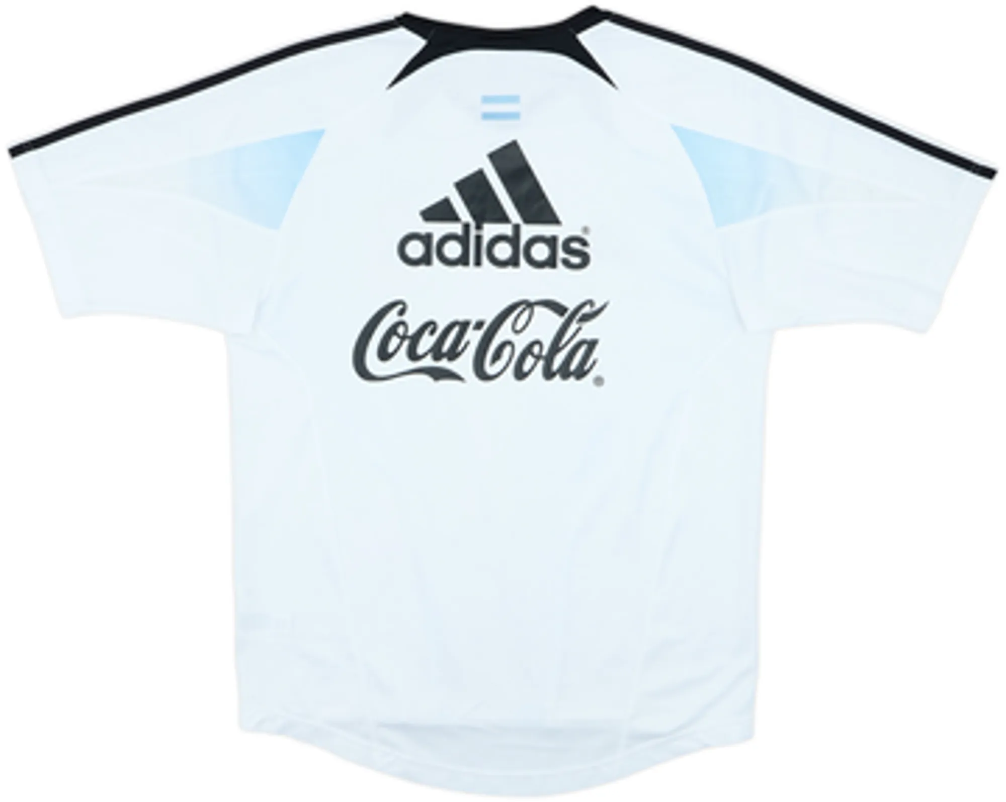 2004-05 Argentina Player Issue adidas Training Shirt - 6/10 - (M/L)