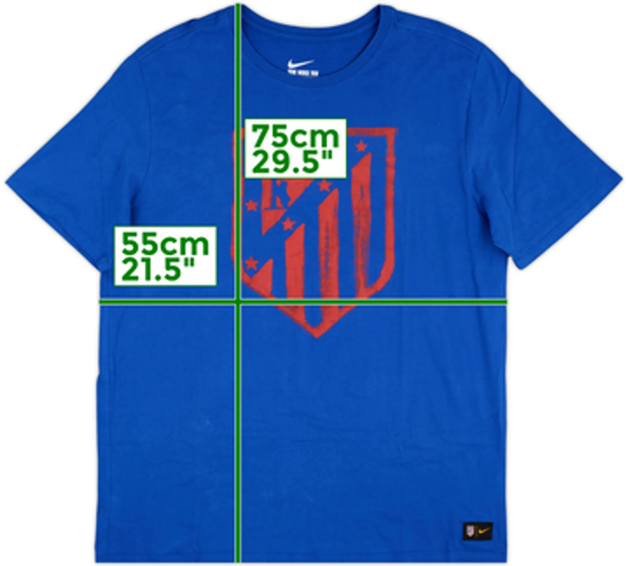 2010s Atletico Madrid Nike Cotton Tee - 10/10 - (XL)