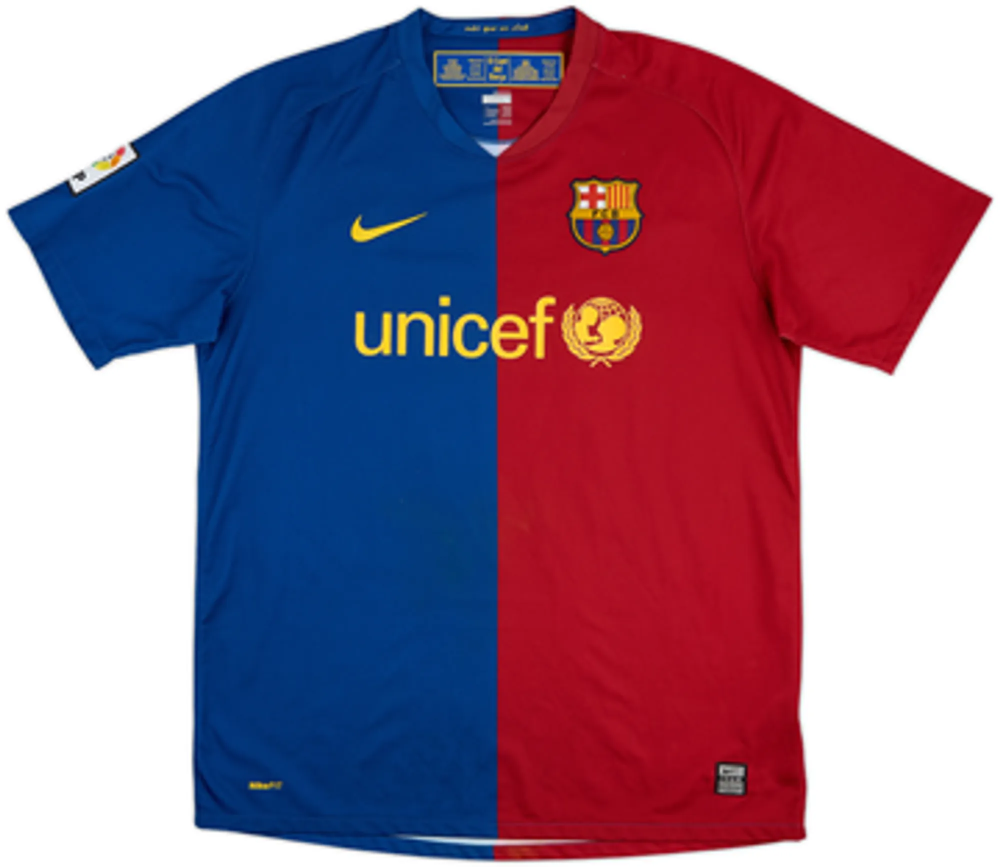 2008-09 Barcelona Home Shirt Hleb #21 - 5/10 - (L)