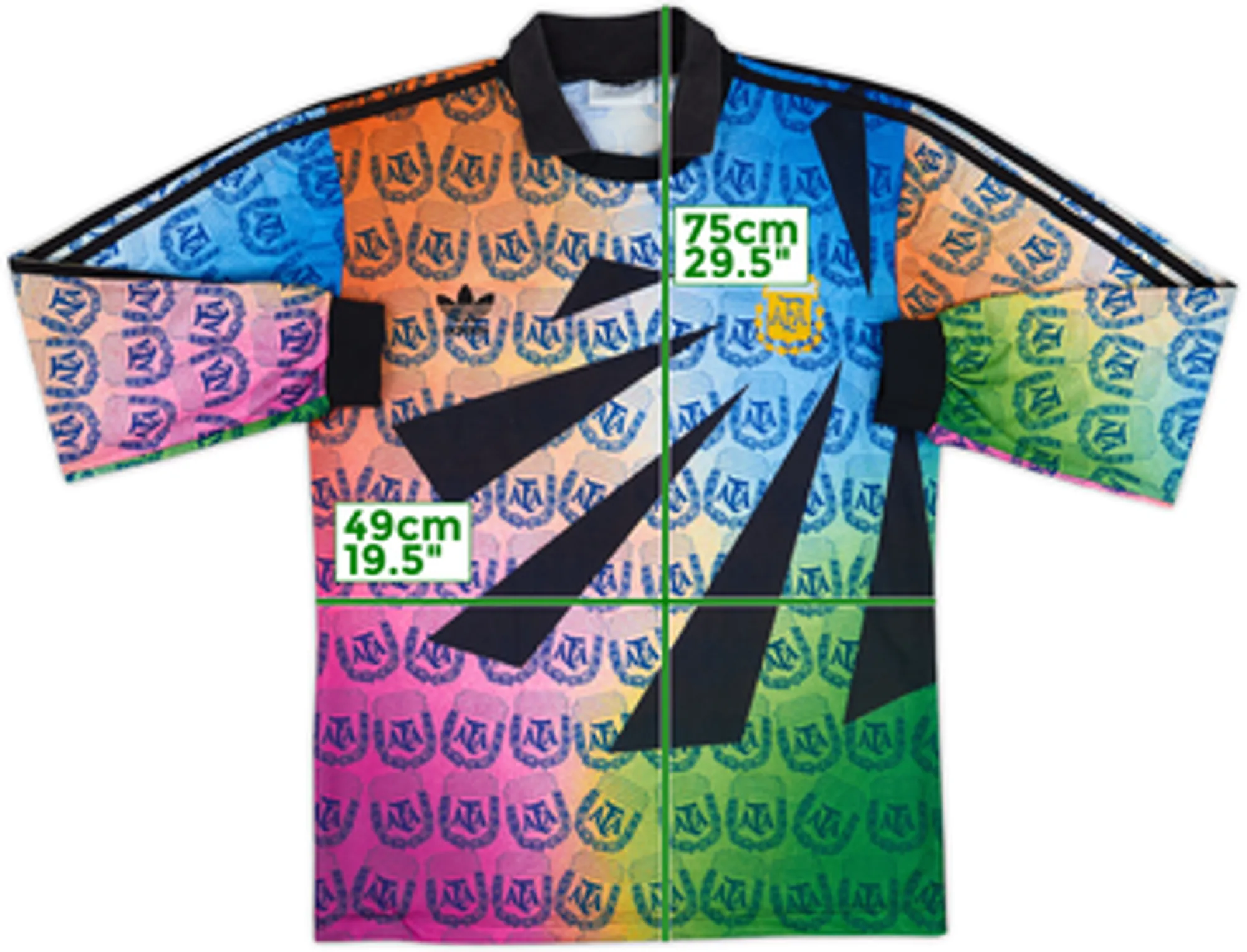 1993-94 Argentina GK Shirt - 8/10 - (M)