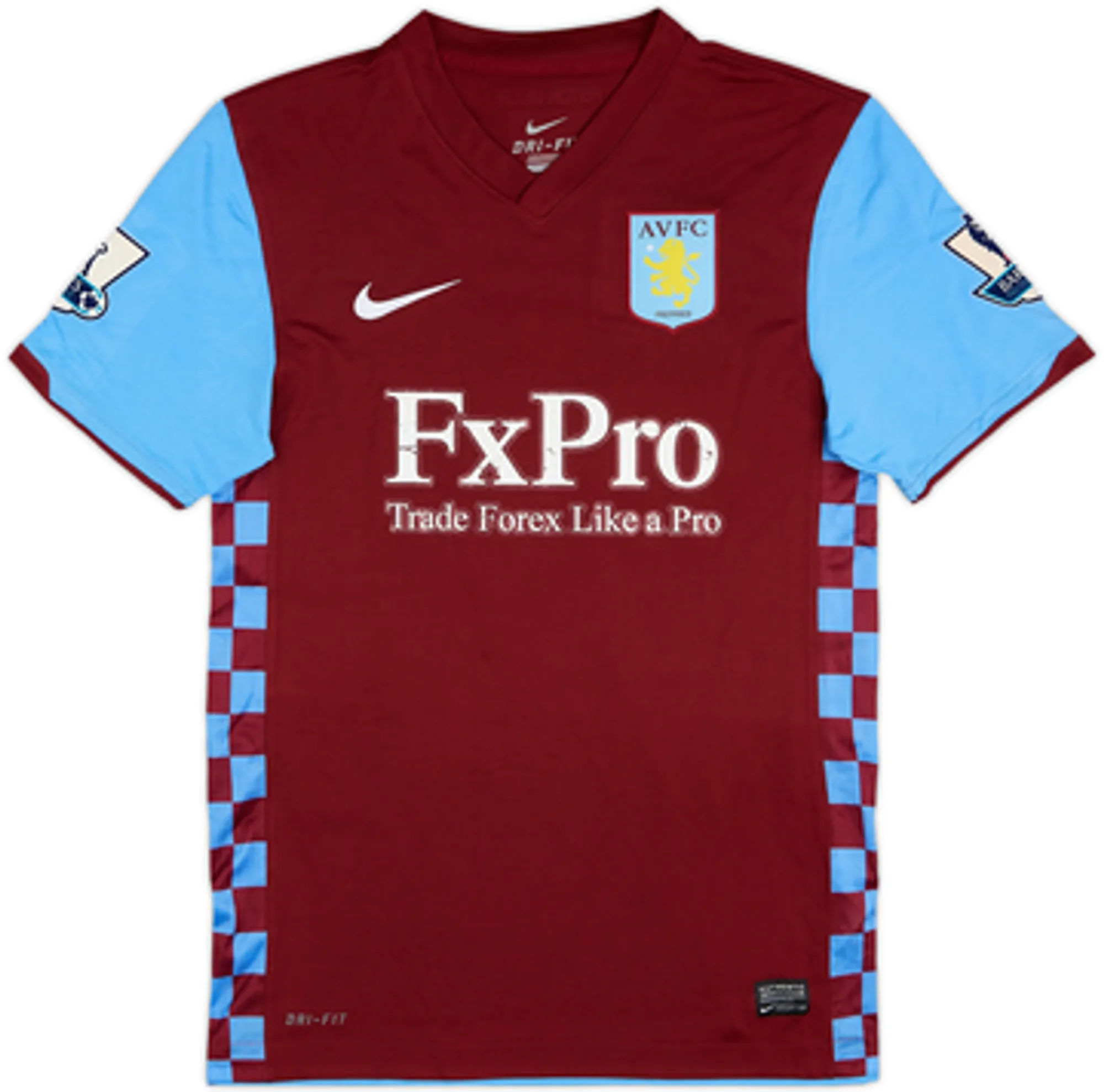2010-11 Aston Villa Home Shirt Milner #8 - 5/10 - (S)