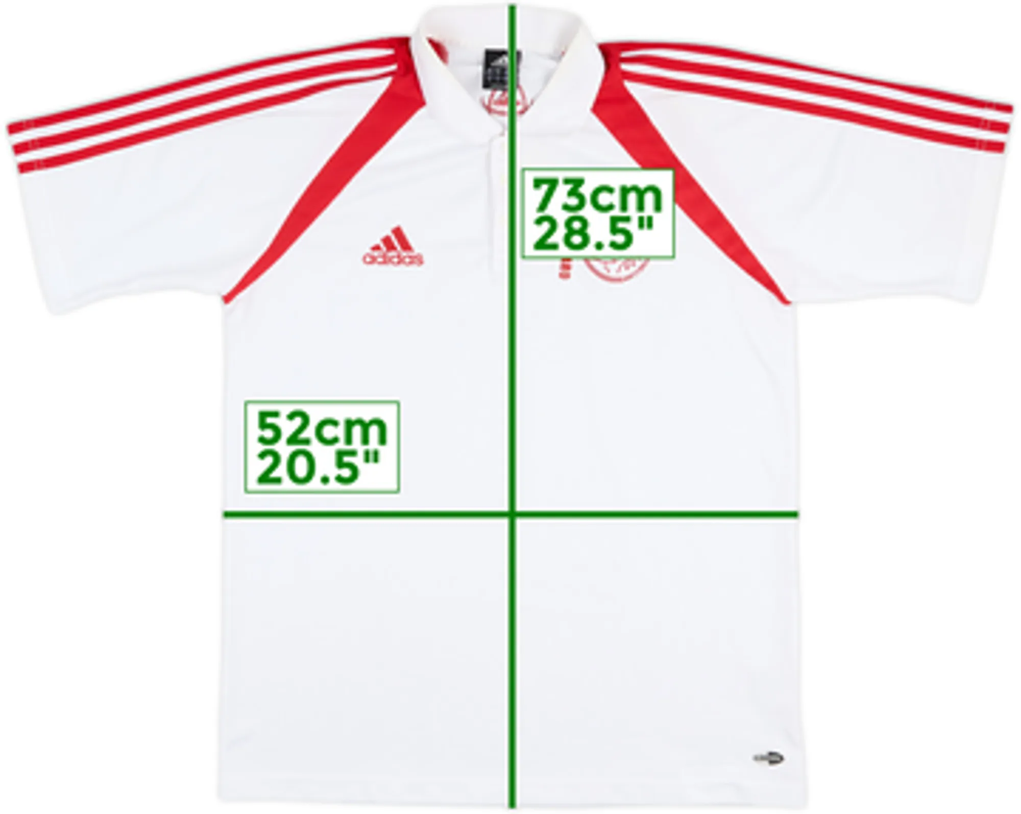 2004-05 Ajax adidas Polo Shirt - 10/10 - (M/L)