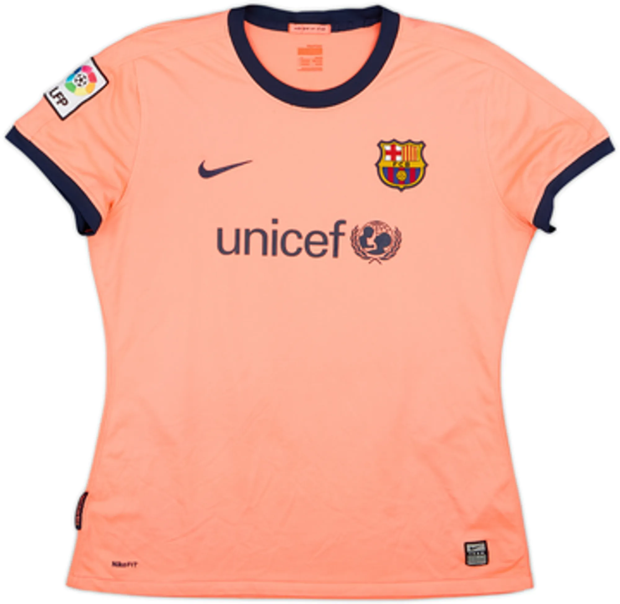 2009-10 Barcelona Away Shirt Ibrahimovic #9 - 8/10 - (Women's L)