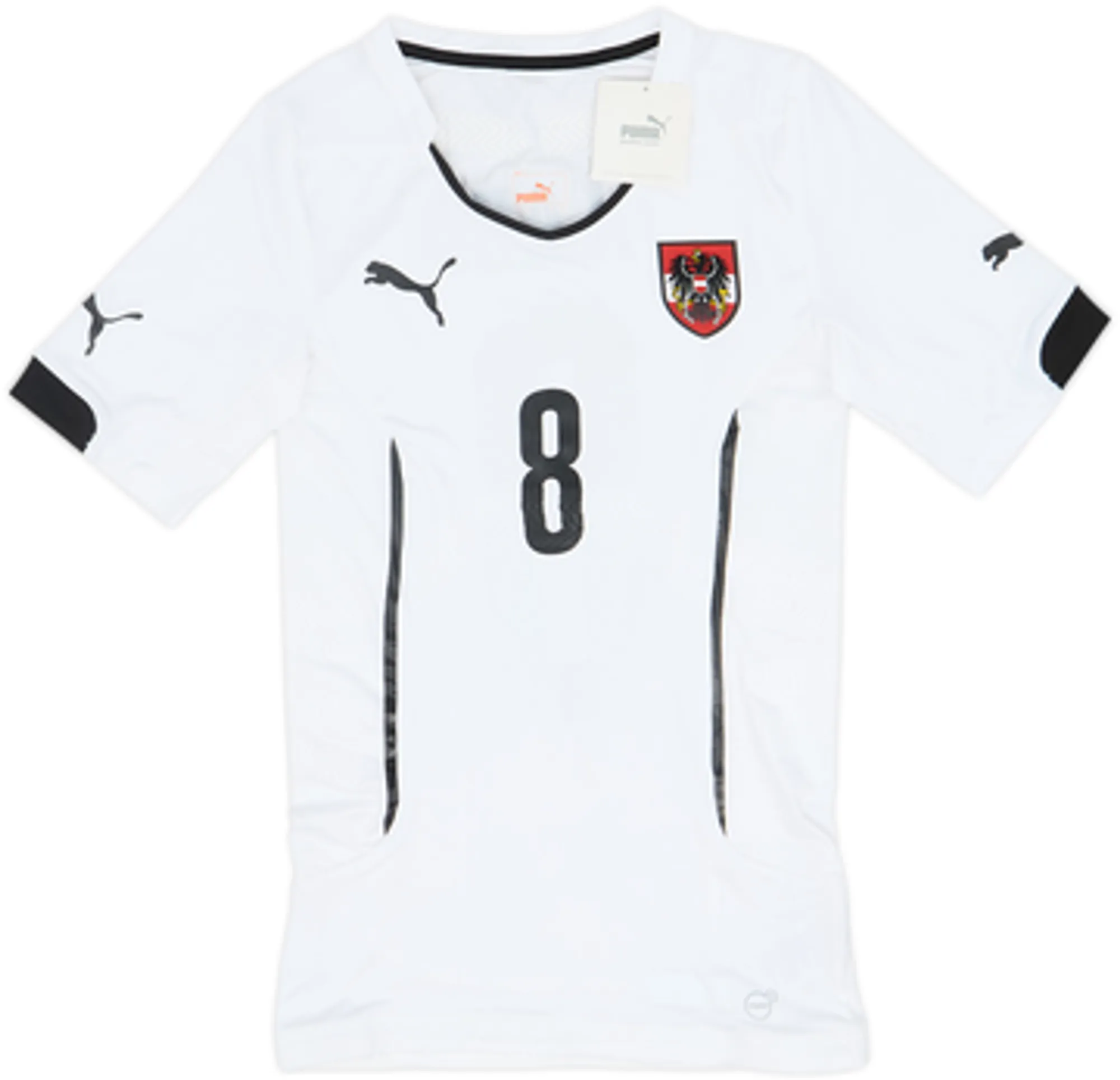 2014-15 Austria Player Issue (ACTV Fit) Away Shirt Alaba #8 (S)