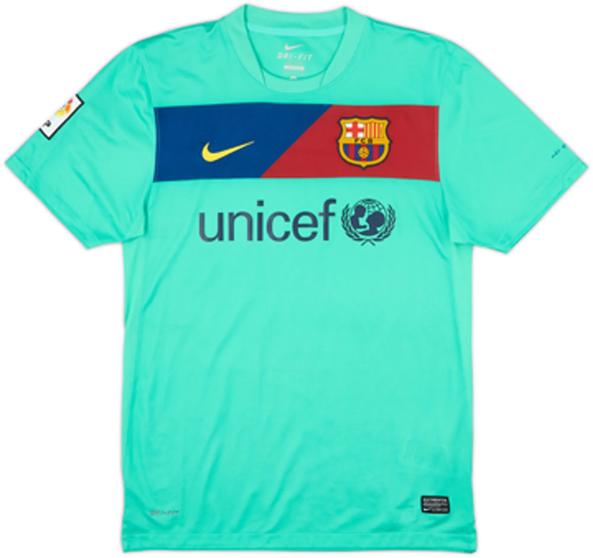 2010-11 Barcelona Away Shirt Mascherano #14 - 6/10 - (S)