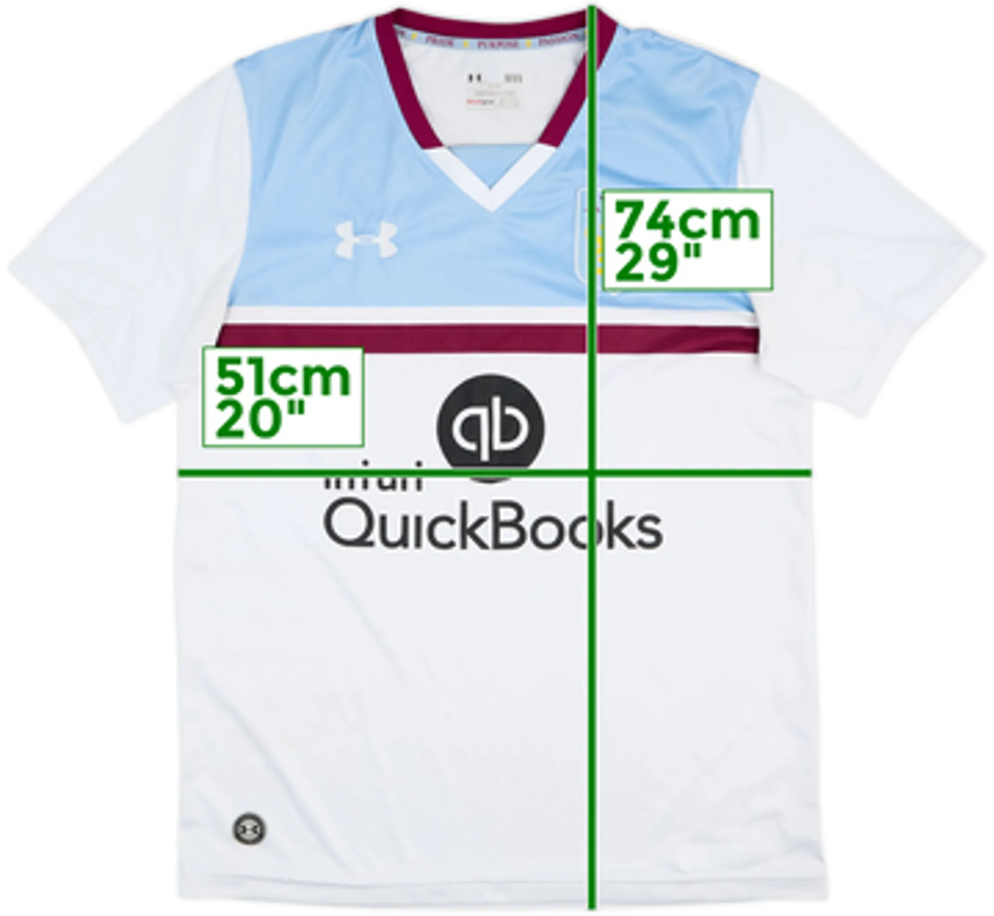 2016-17 Aston Villa Away Shirt - 5/10 - (L)
