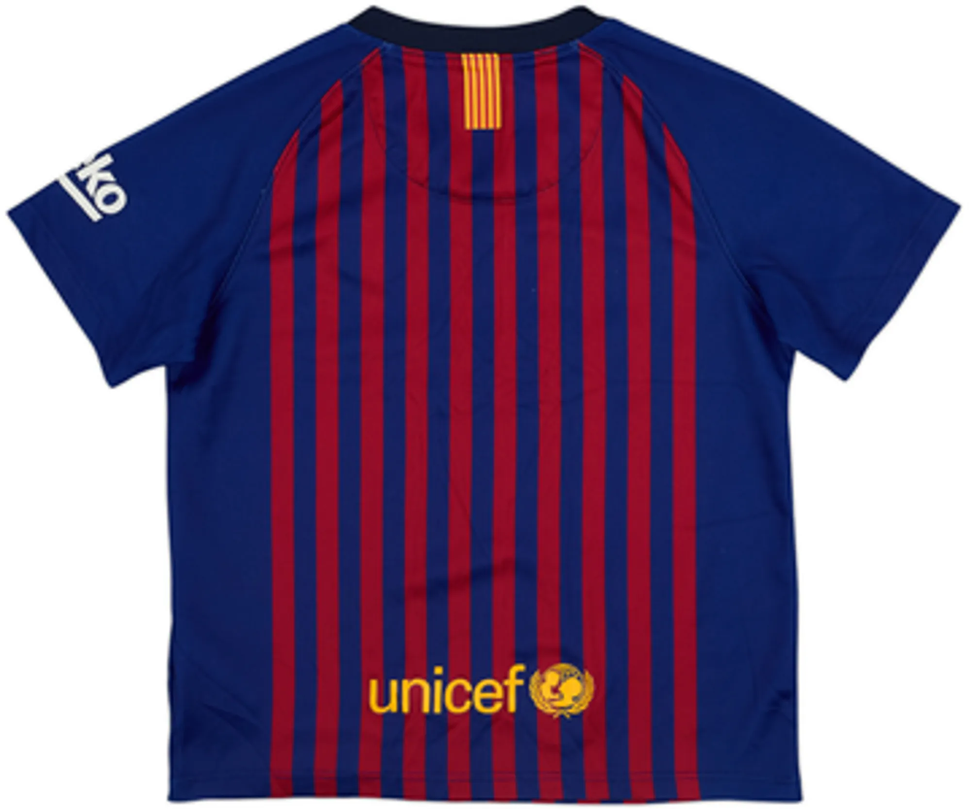 2018-19 Barcelona Home Shirt - 8/10 - (4-5 Years)