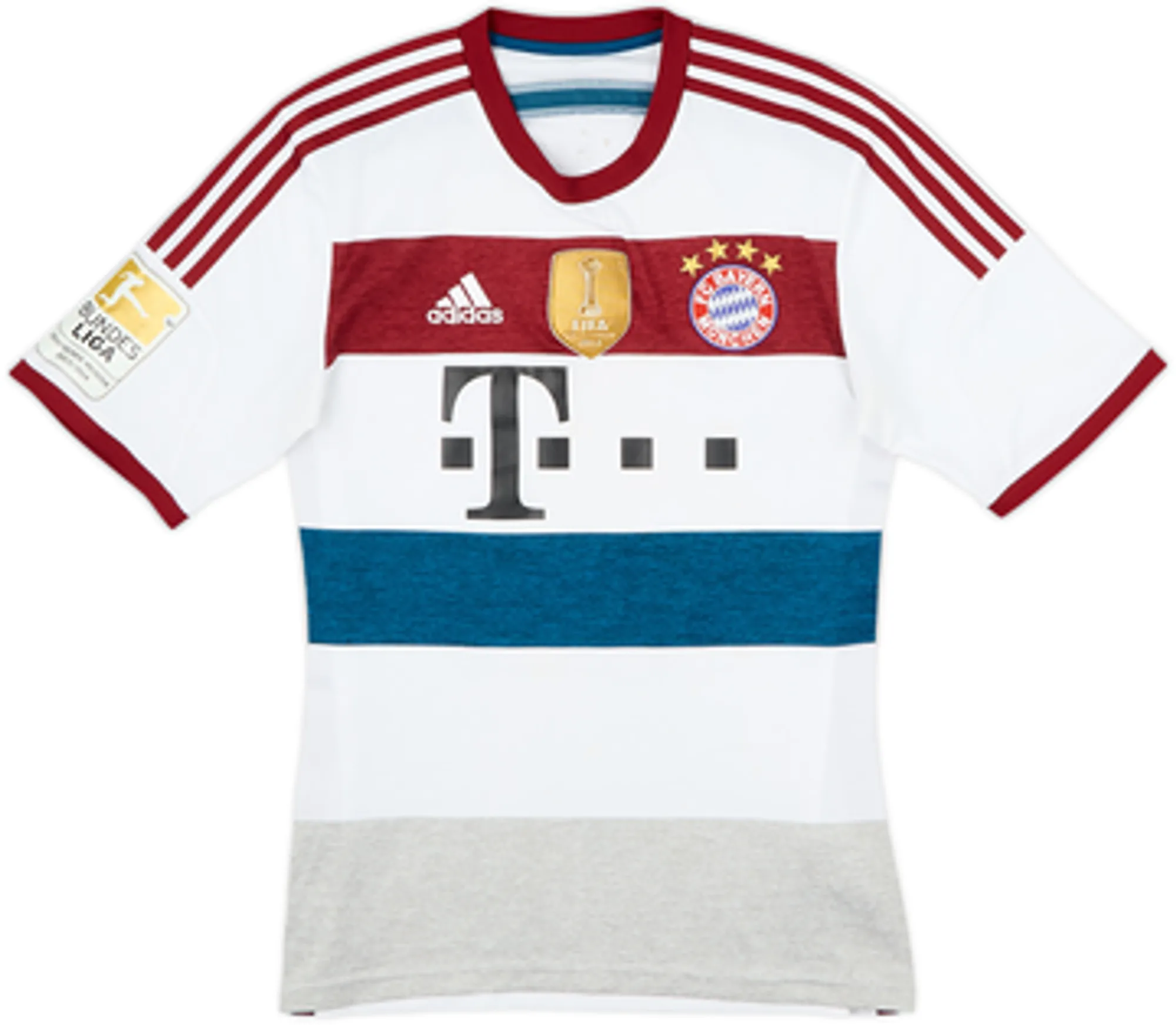2014-15 Bayern Munich Away Shirt Thiago #6 - 4/10 - (S)