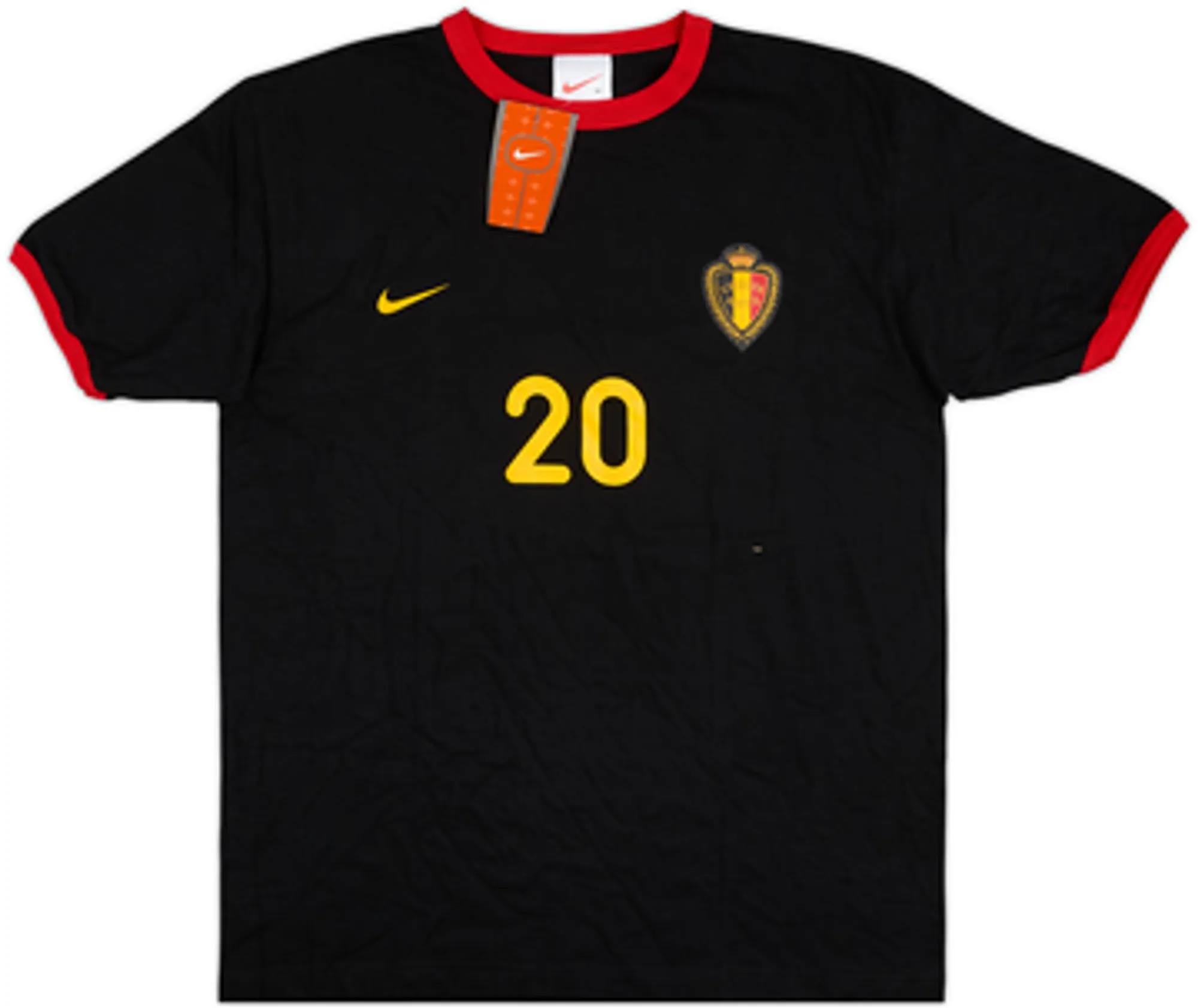 2000 Belgium Nike Leisure Tee Baseggio #20 (M)
