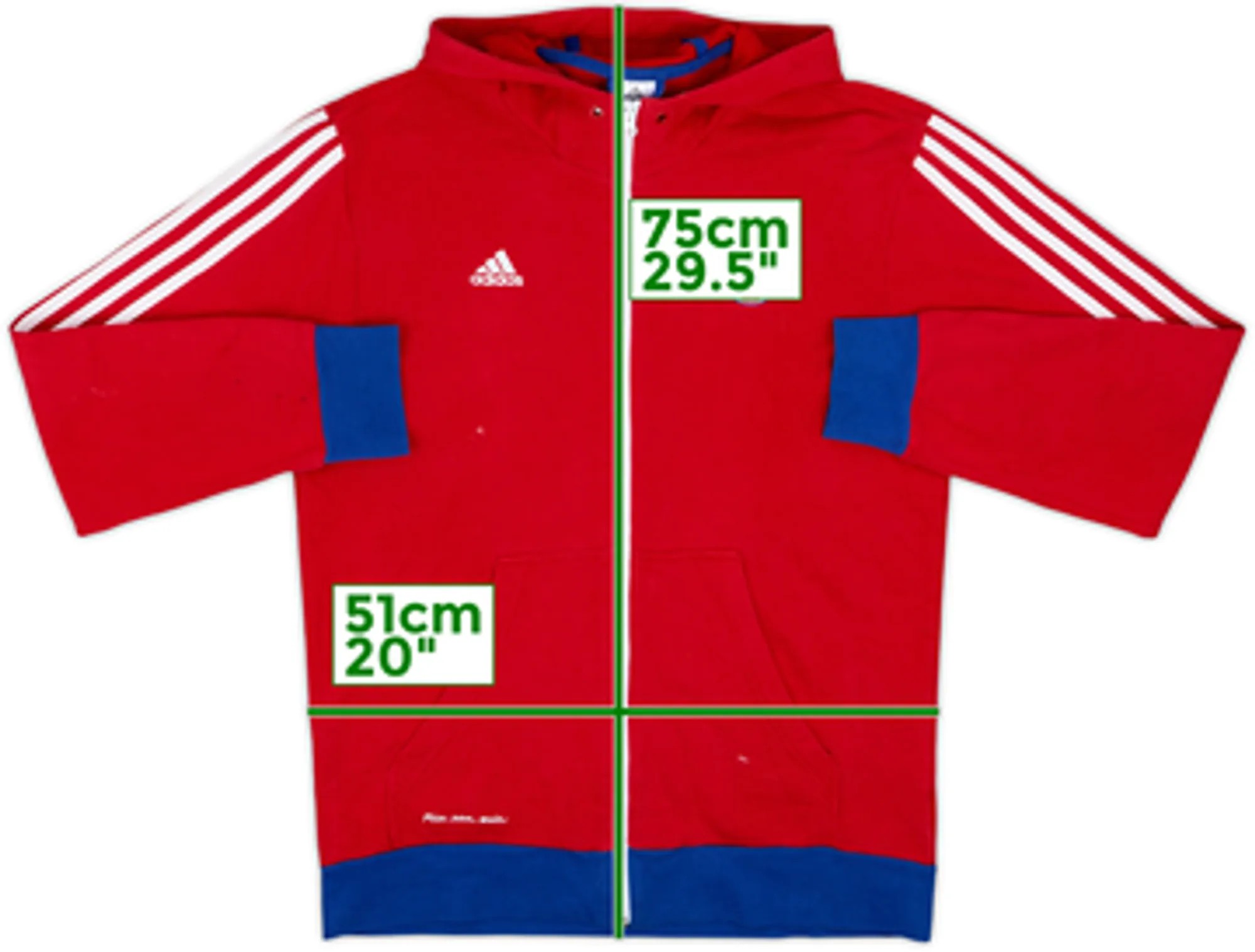 2014-15 Bayern Munich adidas Zipped Hooded Sweat Top - 5/10 - (M)