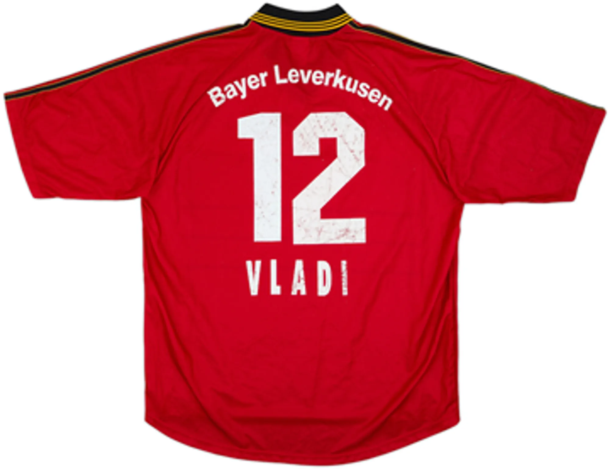 1998-00 Bayer Leverkusen Home Shirt Vladi #12 - 4/10 - (XL)