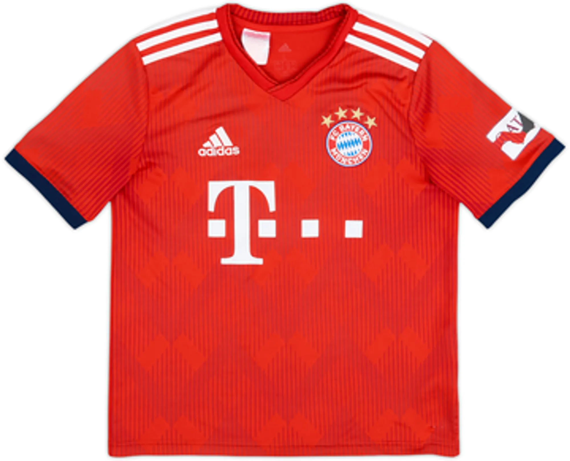 2018-19 Bayern Munich Home Shirt Ribery #7 - 6/10 - (L.Boys)