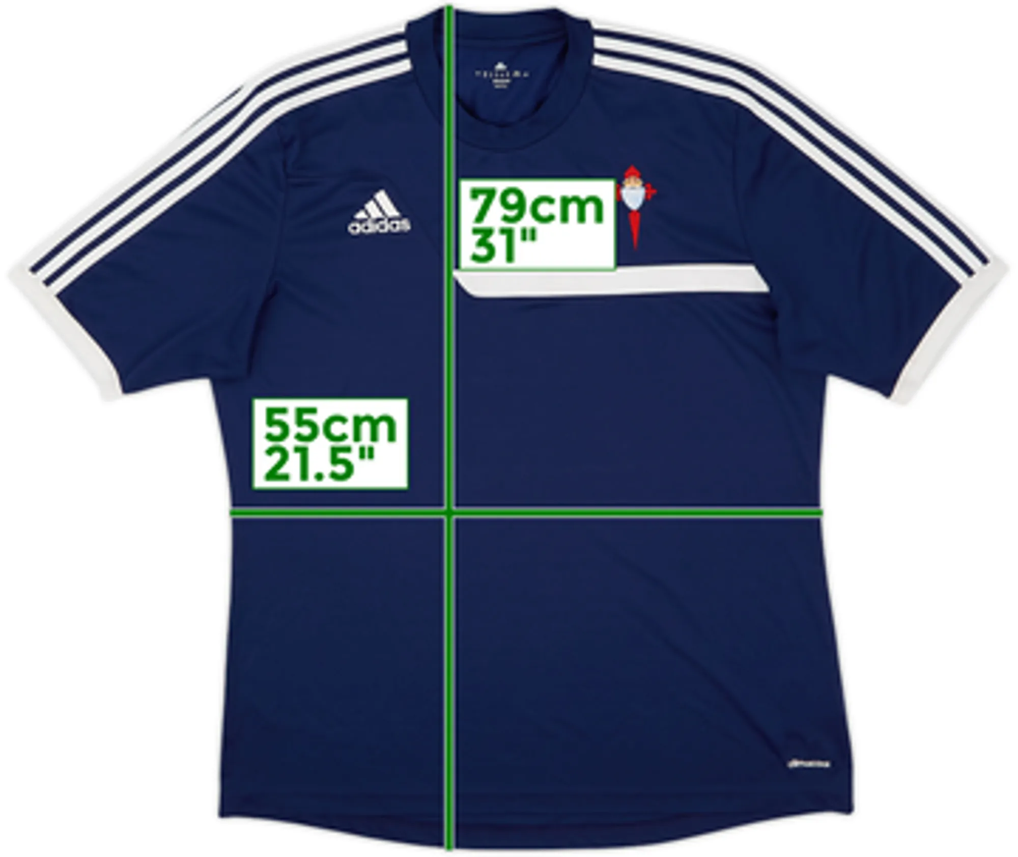 2013-14 Celta Vigo adidas Training Shirt - 10/10 - (XL)