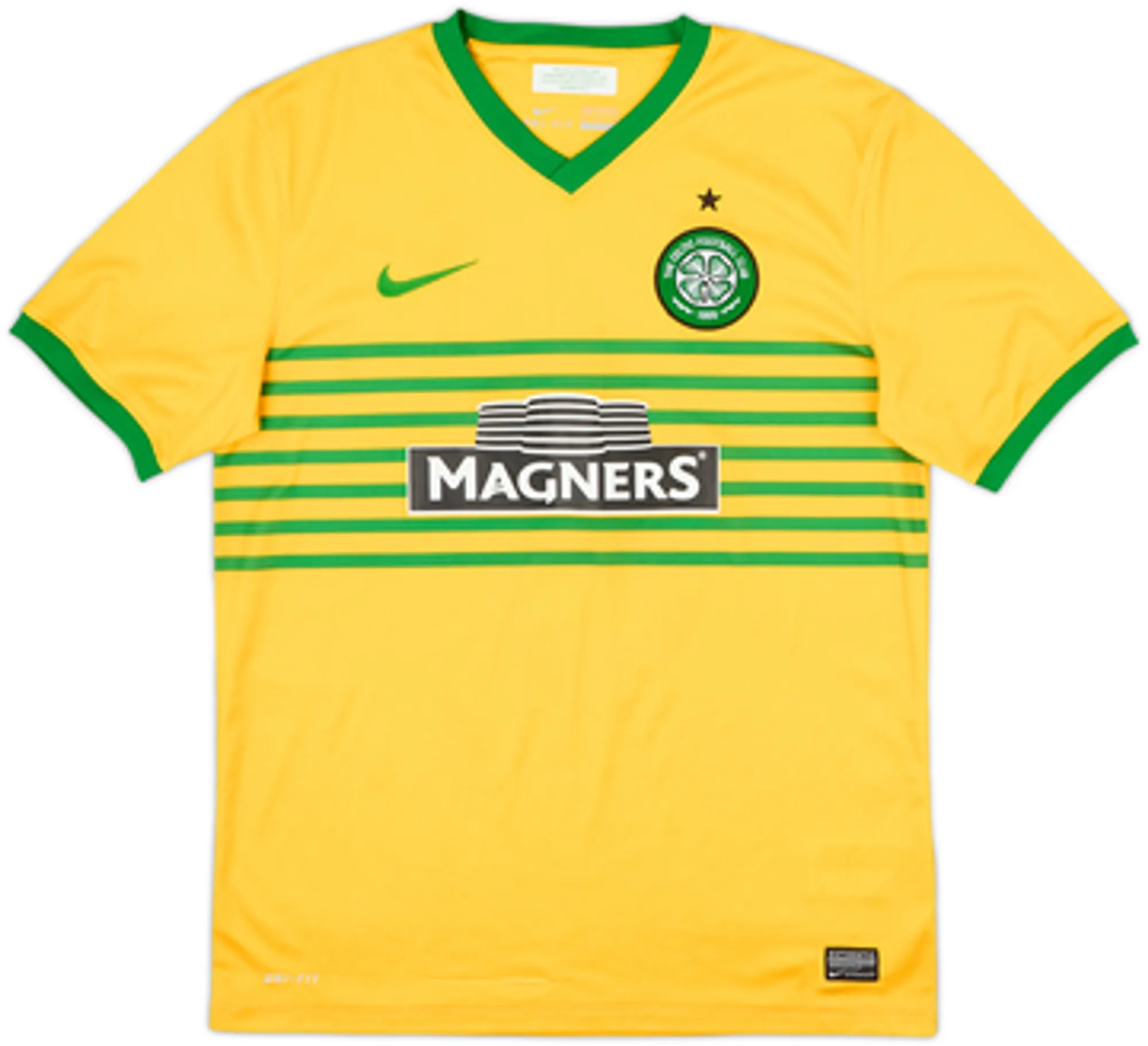 2013-14 Celtic Away Shirt Brown #8 - 10/10 - (M)