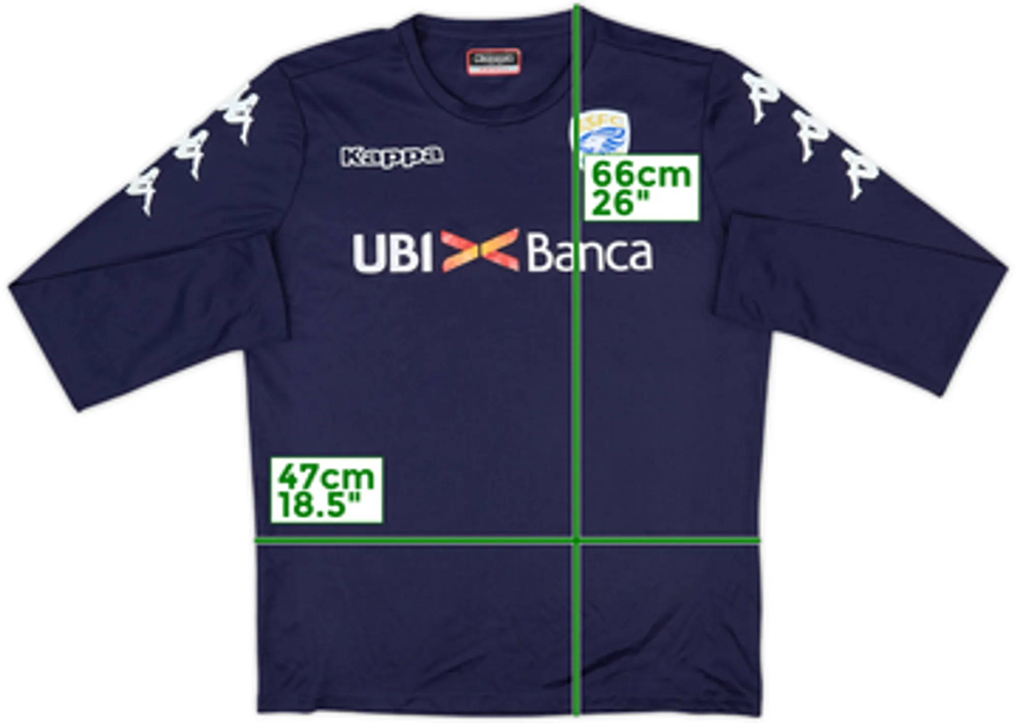 2018-19 Brescia Kappa Training L/S Shirt - 9/10 - (S)