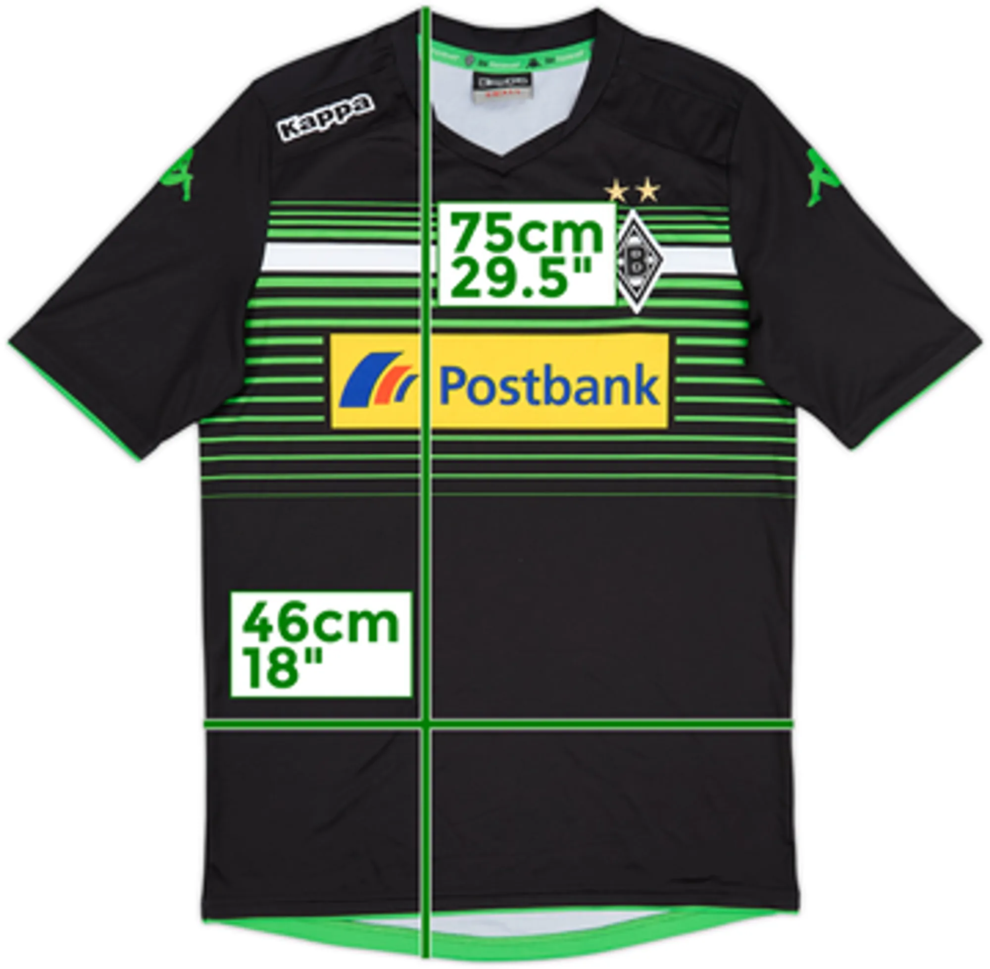 2014-15 Borussia Monchengladbach Fourth Shirt - 9/10 - (S)