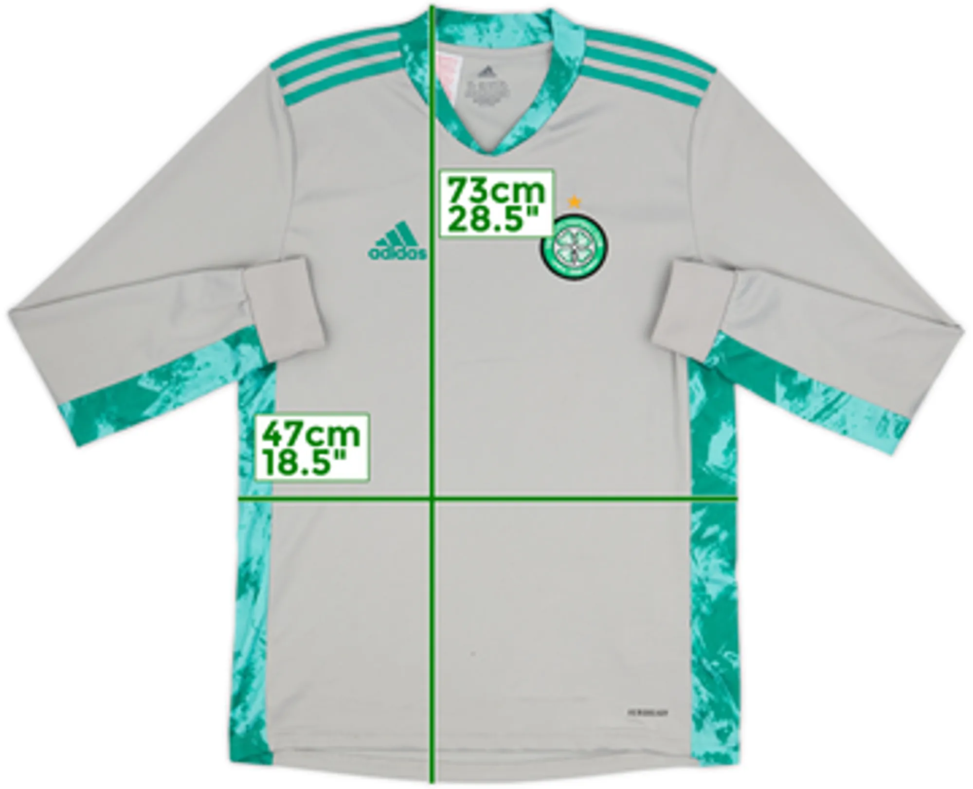 2020-21 Celtic GK Shirt - 5/10 - (XL.Boys)