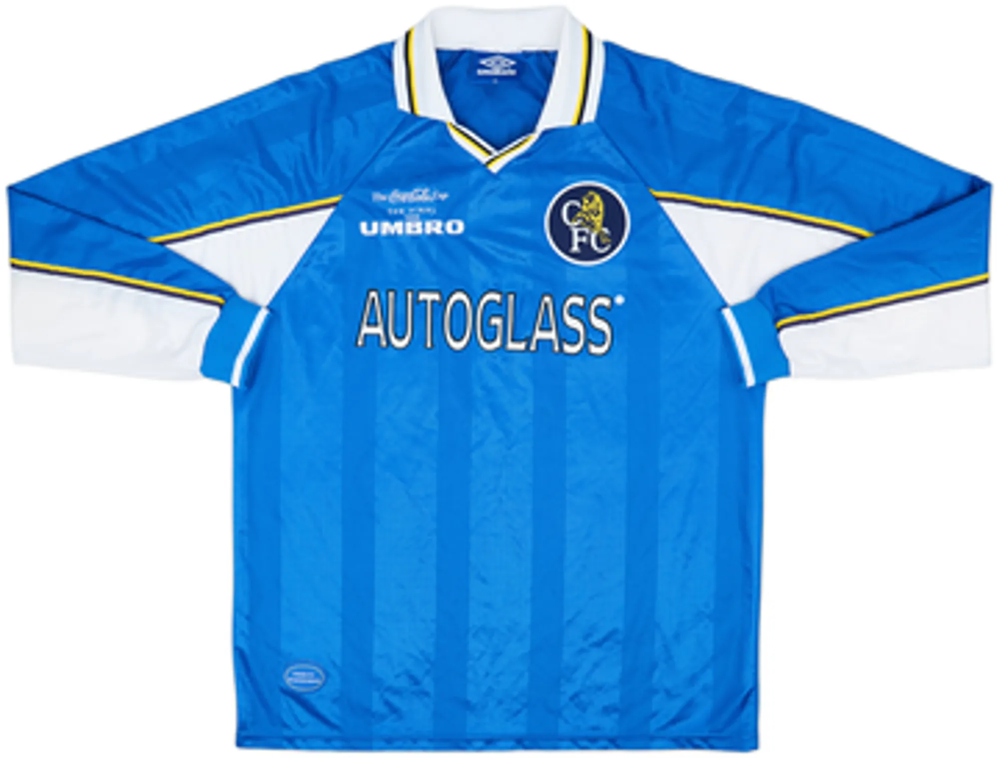 1997-99 Chelsea 'Coca-Cola Cup Final' Home L/S Shirt Wise #11 - 8/10 - (XL)