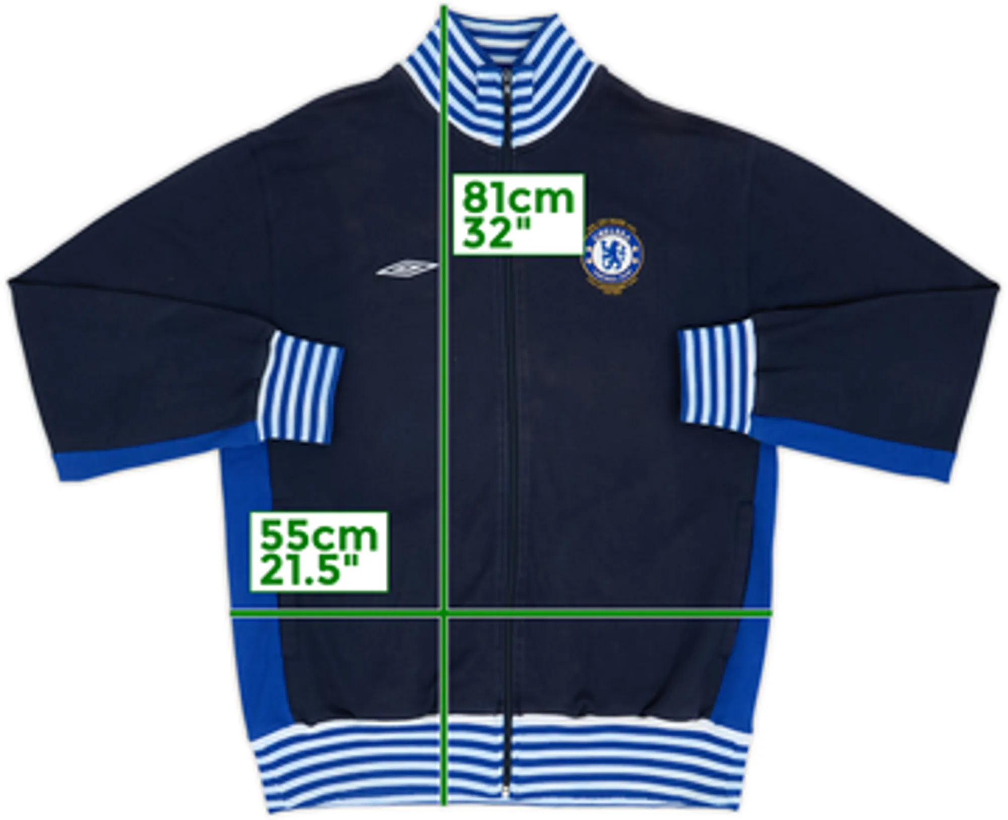 2009-10 Chelsea Umbro Track Jacket - 5/10 - (XXL)