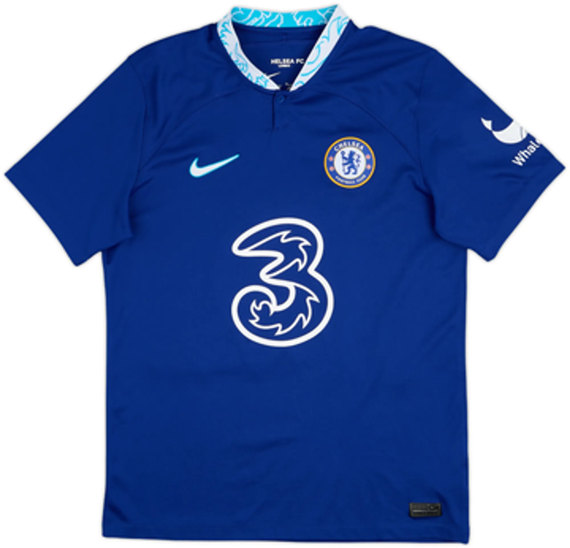 2022-23 Chelsea Home Shirt Aubameyang #9 - 8/10 - (M)