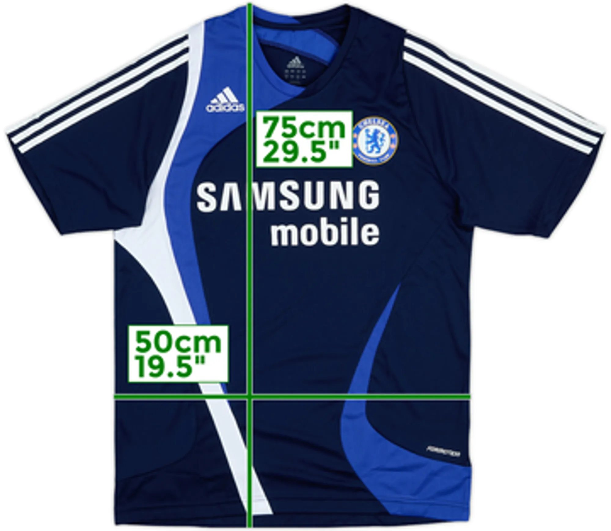 2007-08 Chelsea Formotion Training Shirt - 10/10 - (L)