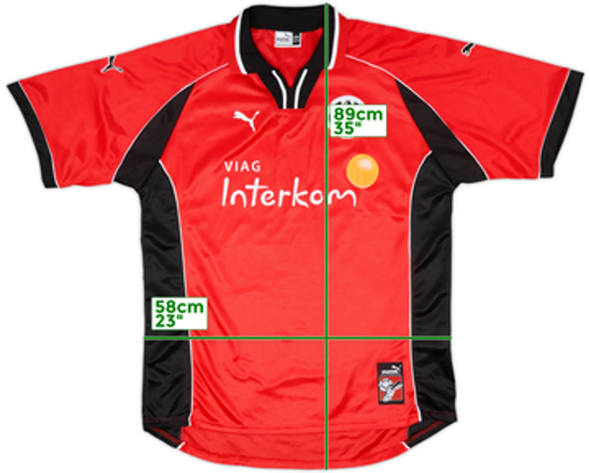 1998-00 Eintracht Frankfurt Home Shirt - 9/10 - (XXL)