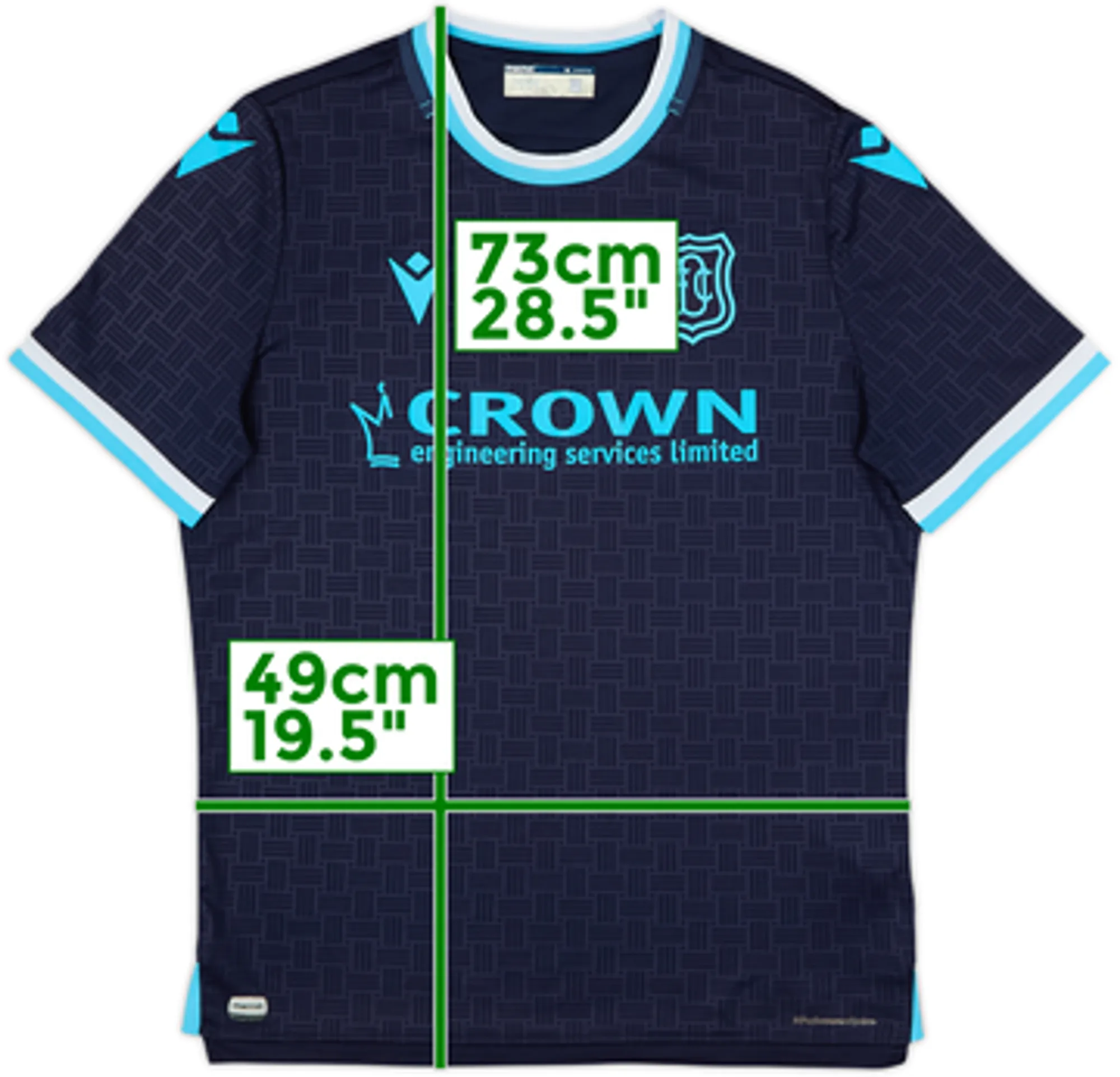 2021-22 Dundee Home Shirt - 9/10 - (M)