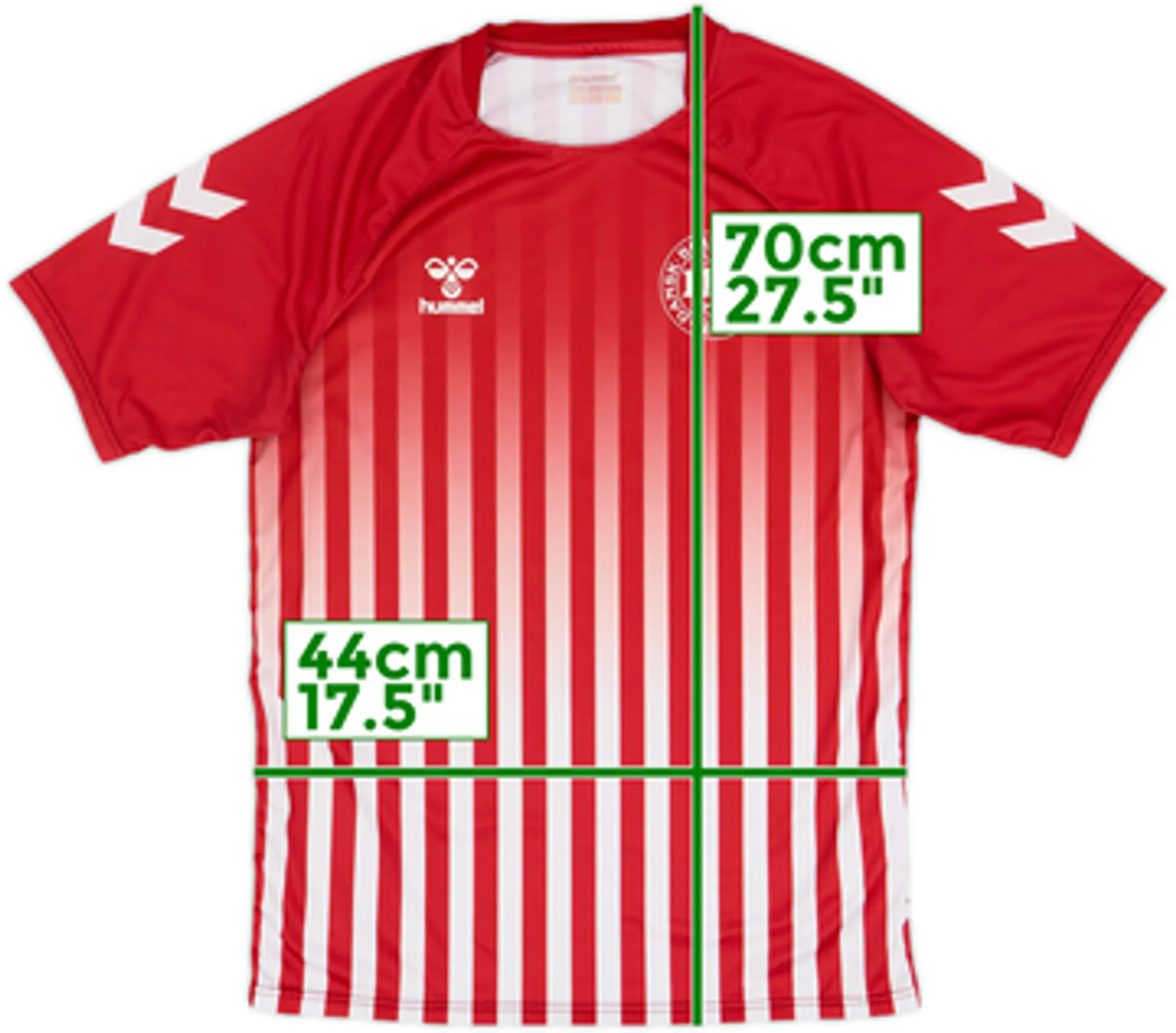 2022-23 Denmark Hummel Training Shirt - 8/10 - (S)