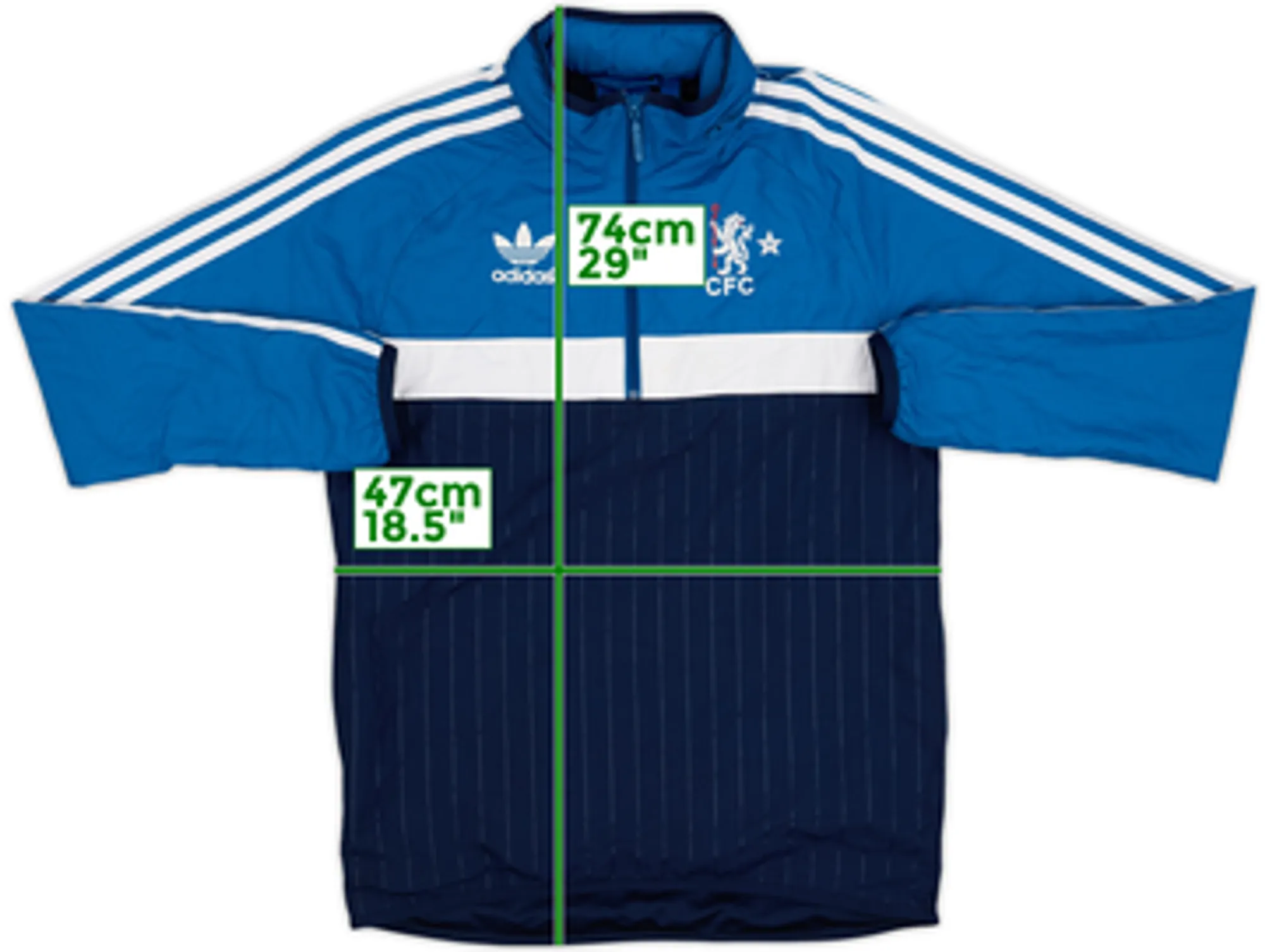 2015-16 Chelsea adidas Originals Track Jacket - 6/10 - (XL)