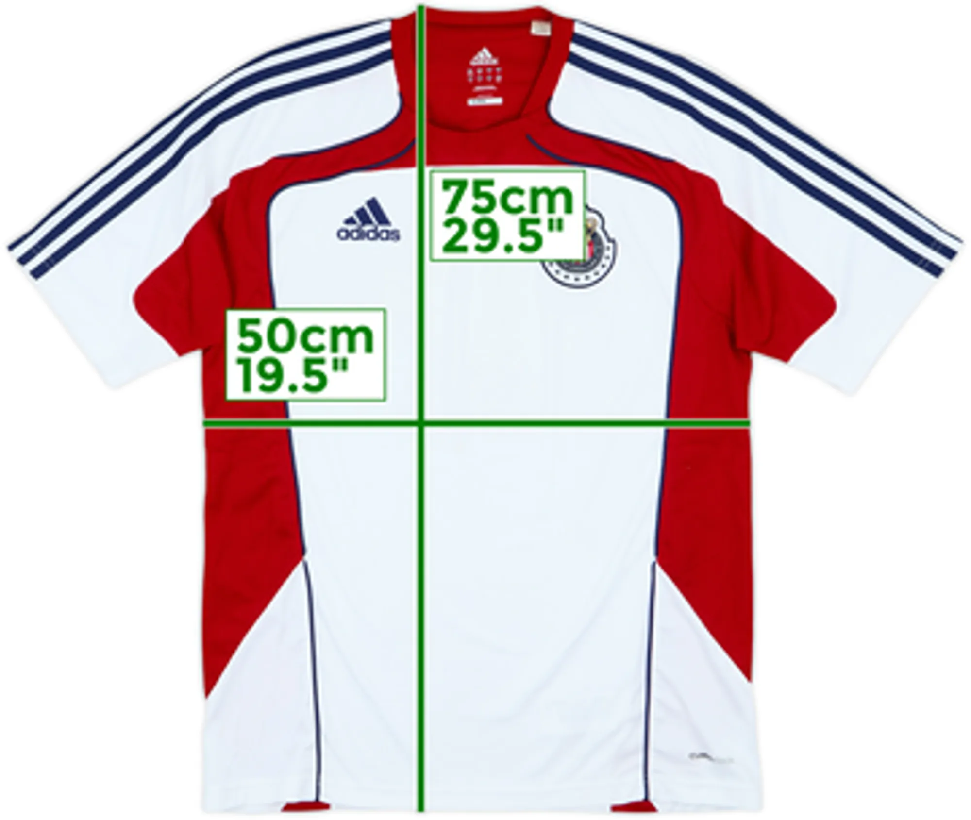 2011-12 Chivas Guadalajara adidas Training Shirt - 7/10 - (M/L)