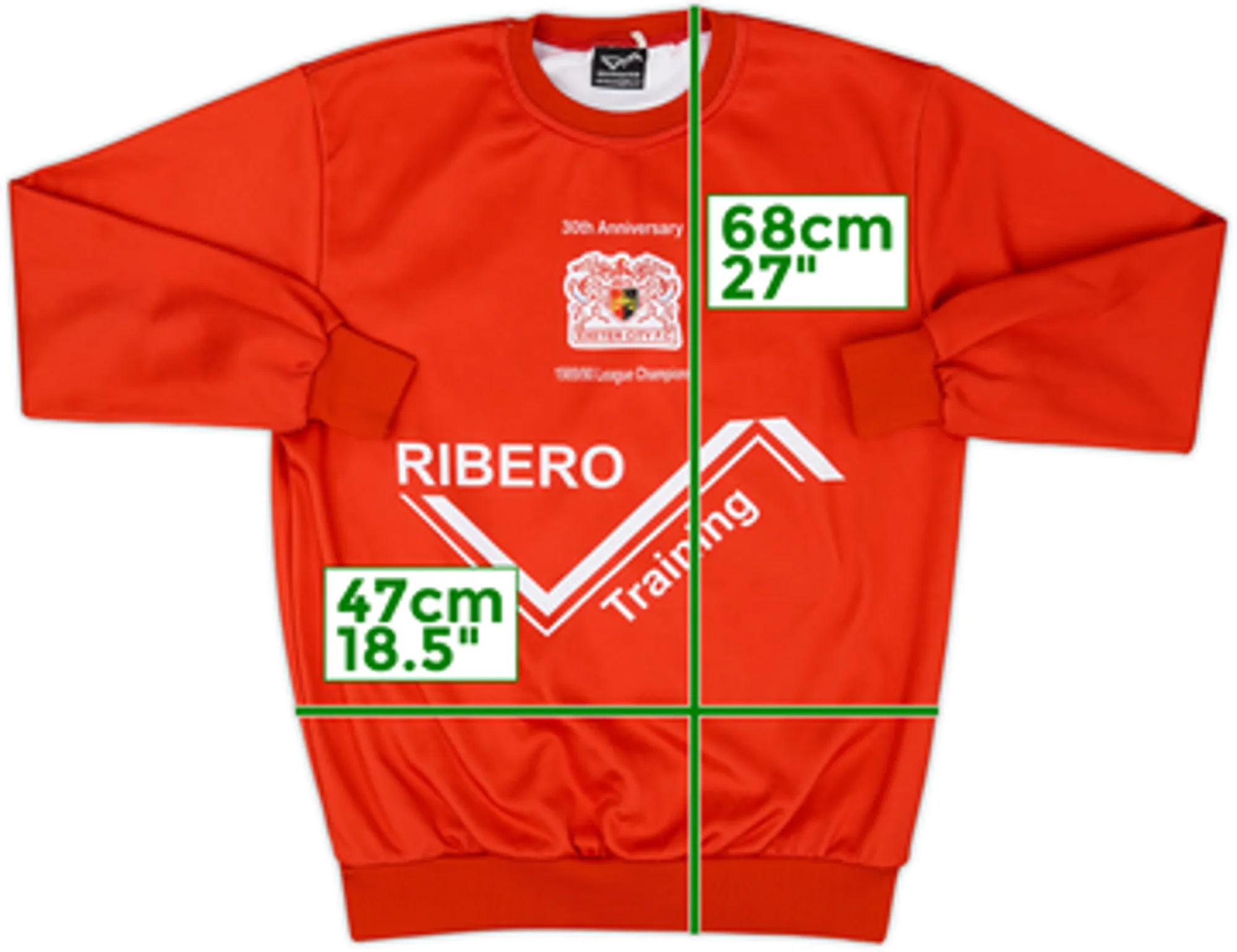 2019-20 Exeter City Ribero '30th Anniversary' Sweat Top - 8/10 - (S)