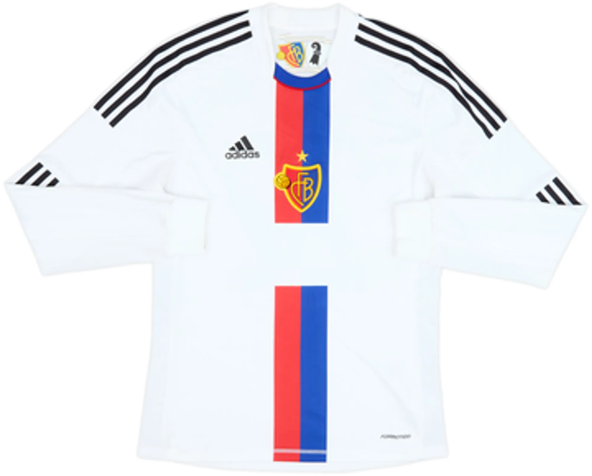 2012-13 FC Basel Player Issue Away L/S Shirt M.Salah #22 - 6/10 - (M)