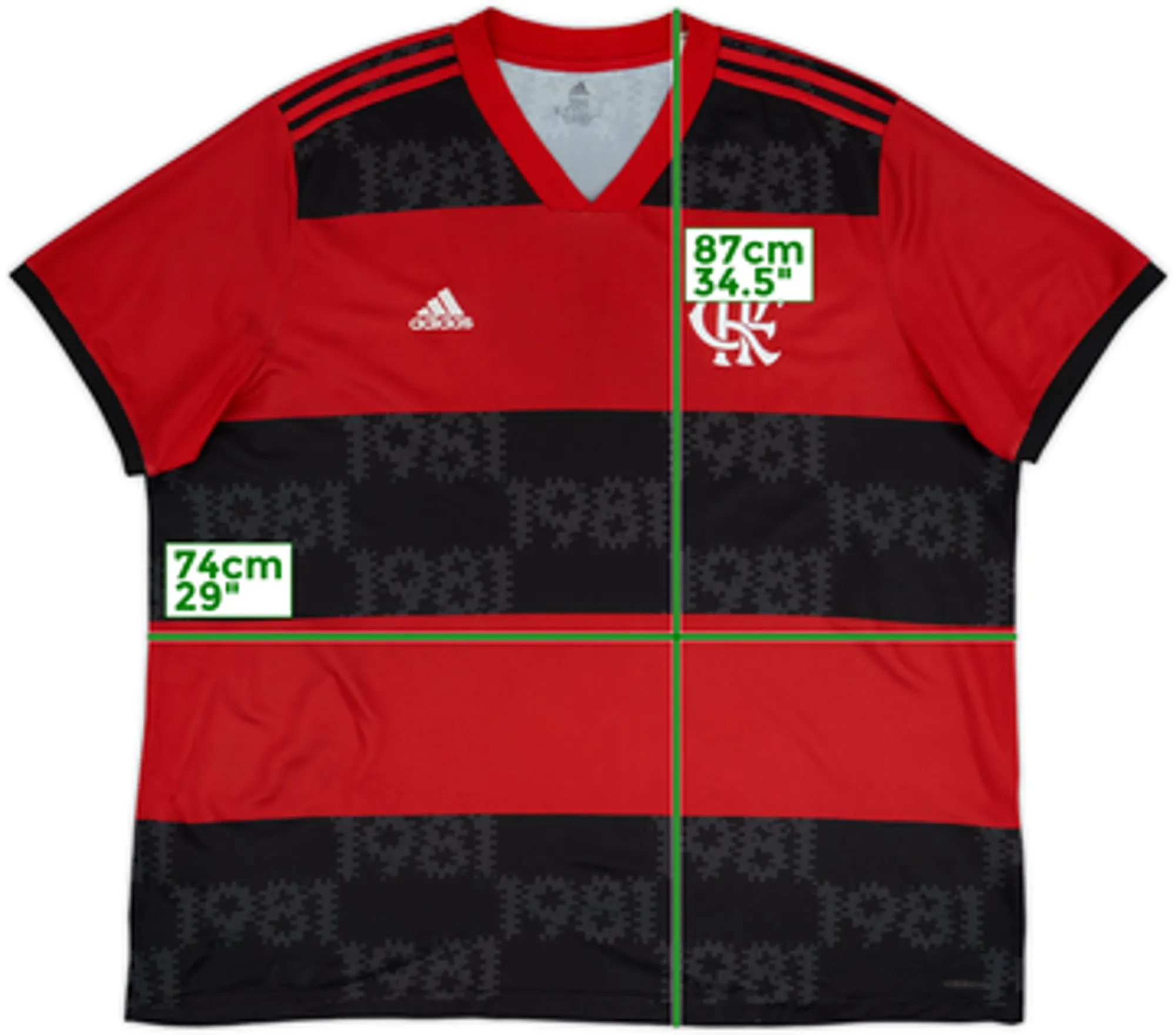 2021 Flamengo Home Shirt - 8/10 - (3XL)