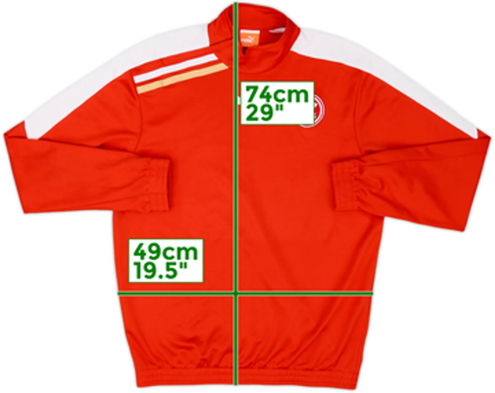 2010-11 Fortuna Dusseldorf Puma 1/4 Zip Drill Top - 7/10 - (XL.Boys)