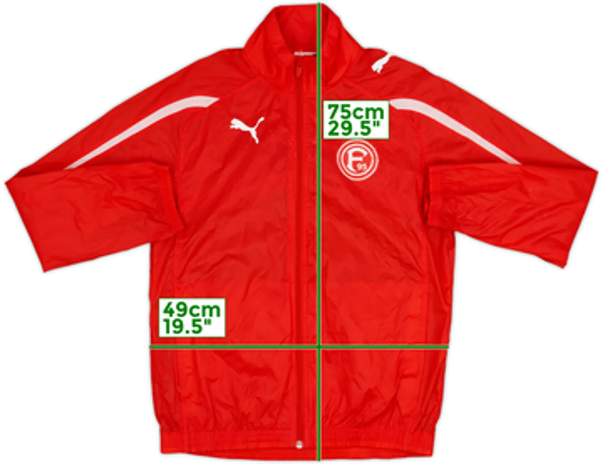 2009-10 Fortuna Dusseldorf Puma Track Jacket - 6/10 - (L.Boys)