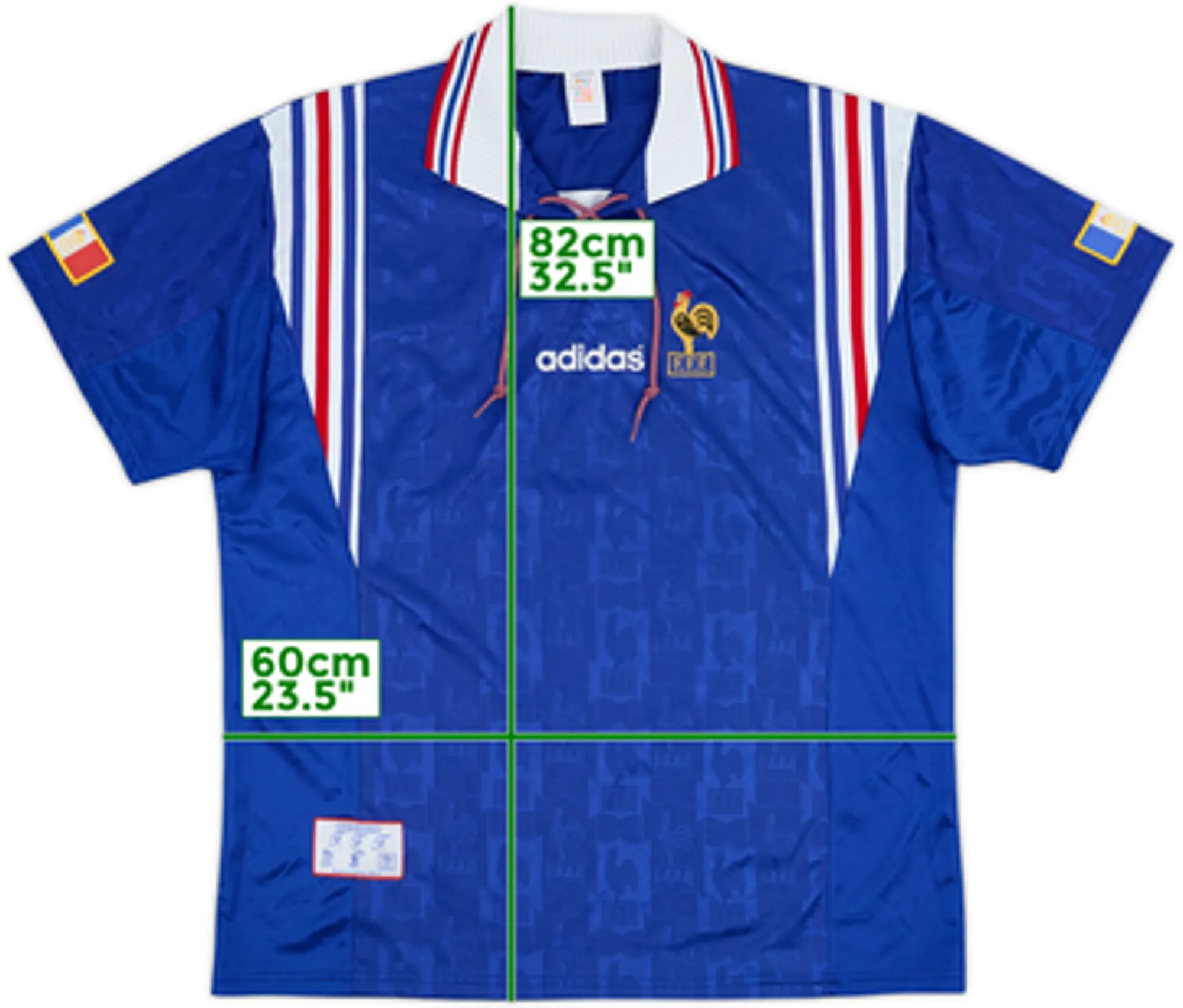1996-98 France Home Shirt - 10/10 - (L/XL)