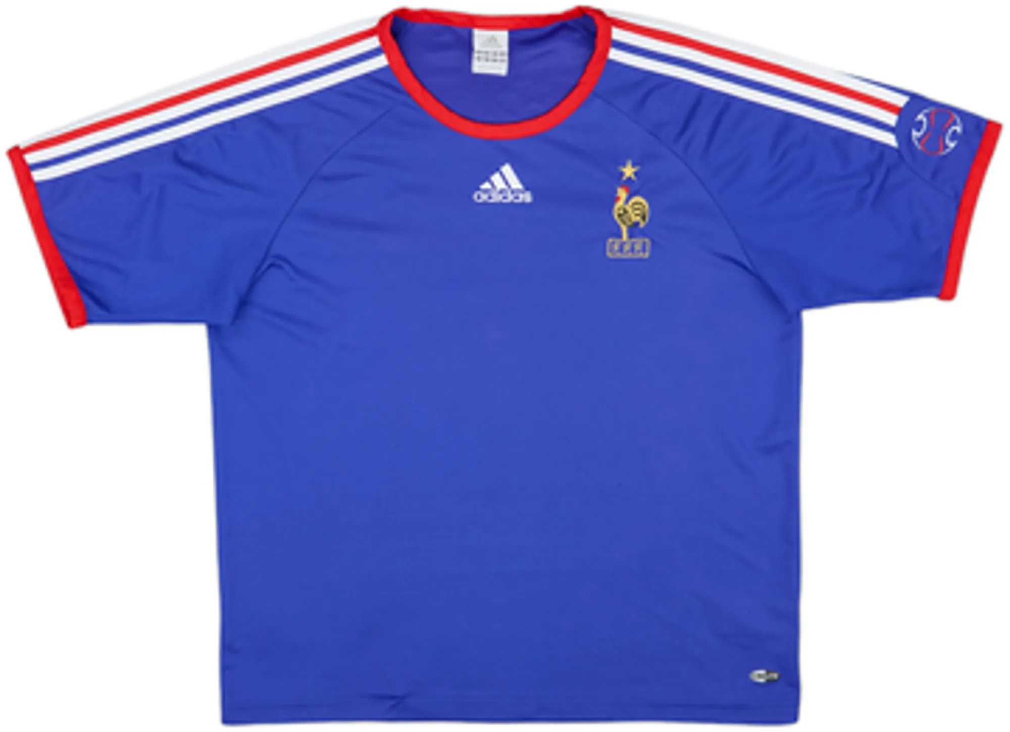 2004-06 France adidas Training Shirt Malouda #7 - 6/10 - (L)