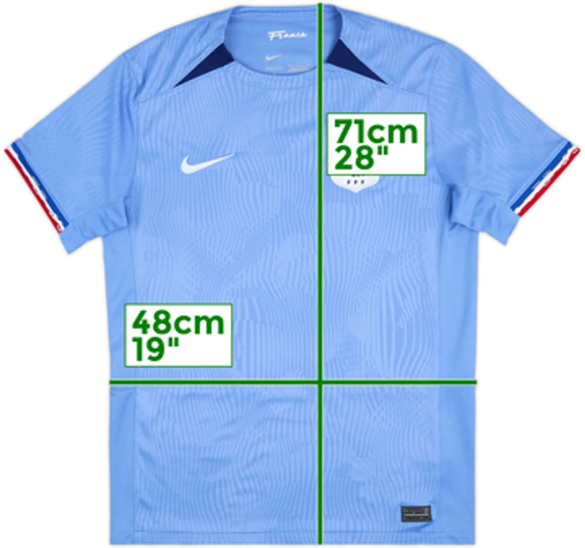 2023-24 France Women Home Shirt - 7/10 - (Men's M)