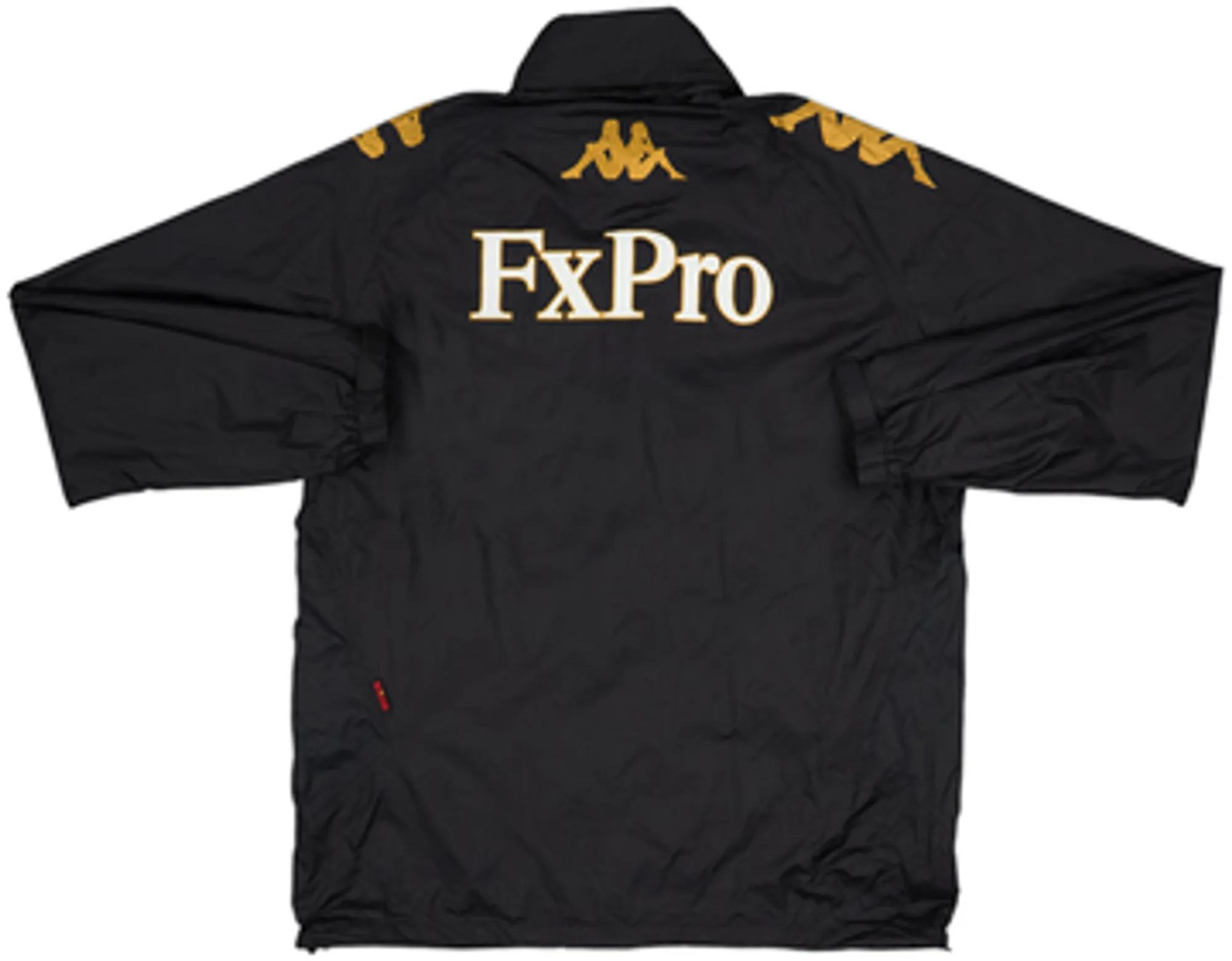 2010-11 Fulham Kappa Hooded Rain Jacket - 8/10 - (L)