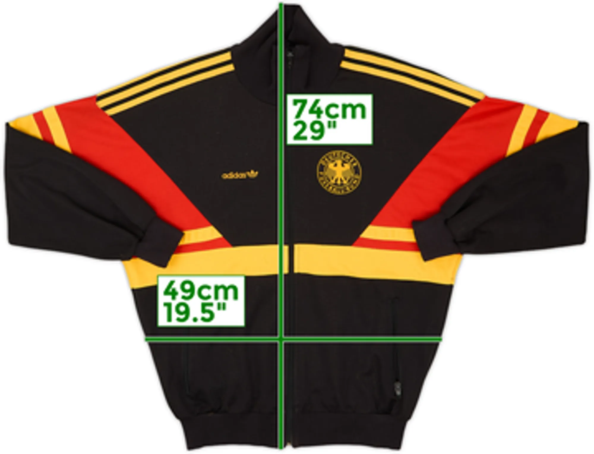 1990 Germany adidas Track Jacket - 5/10 - (M)