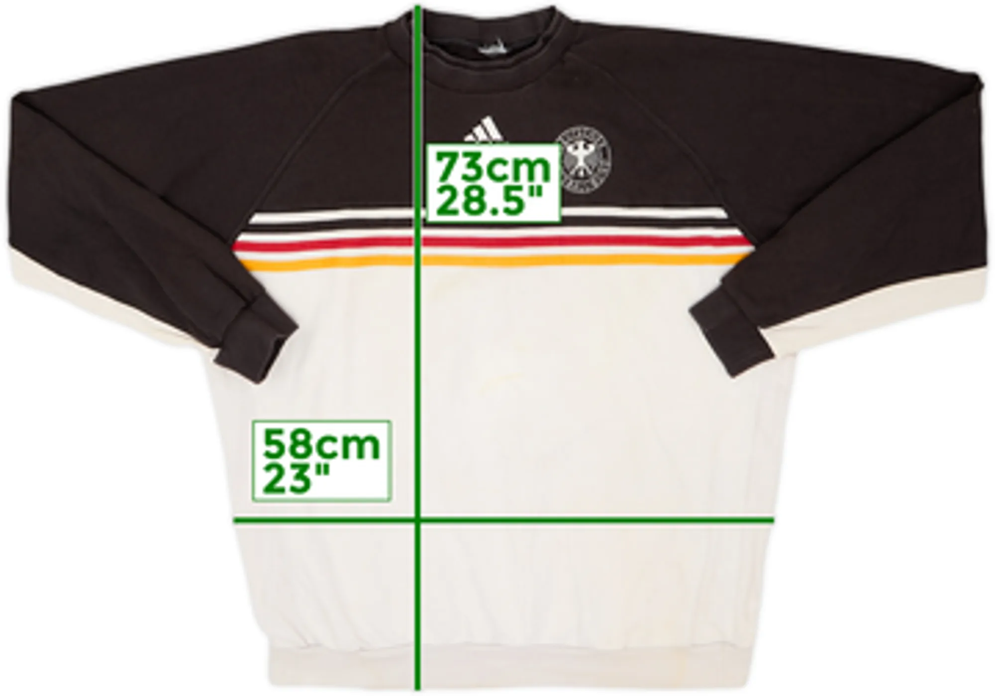 1998-00 Germany adidas Sweat Top - 6/10 - (XL)