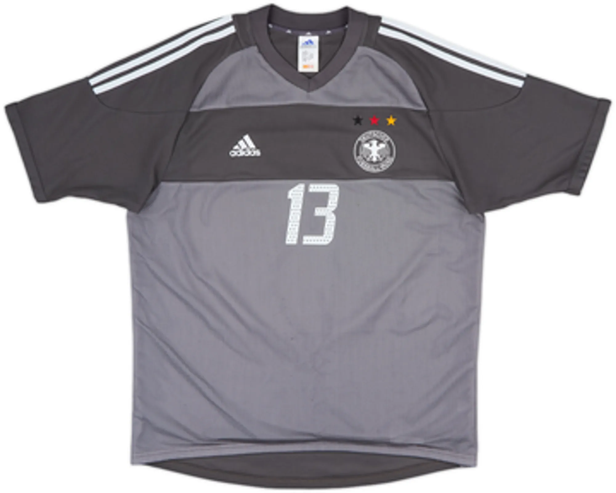 2002-04 Germany Away Shirt Ballack #13EM